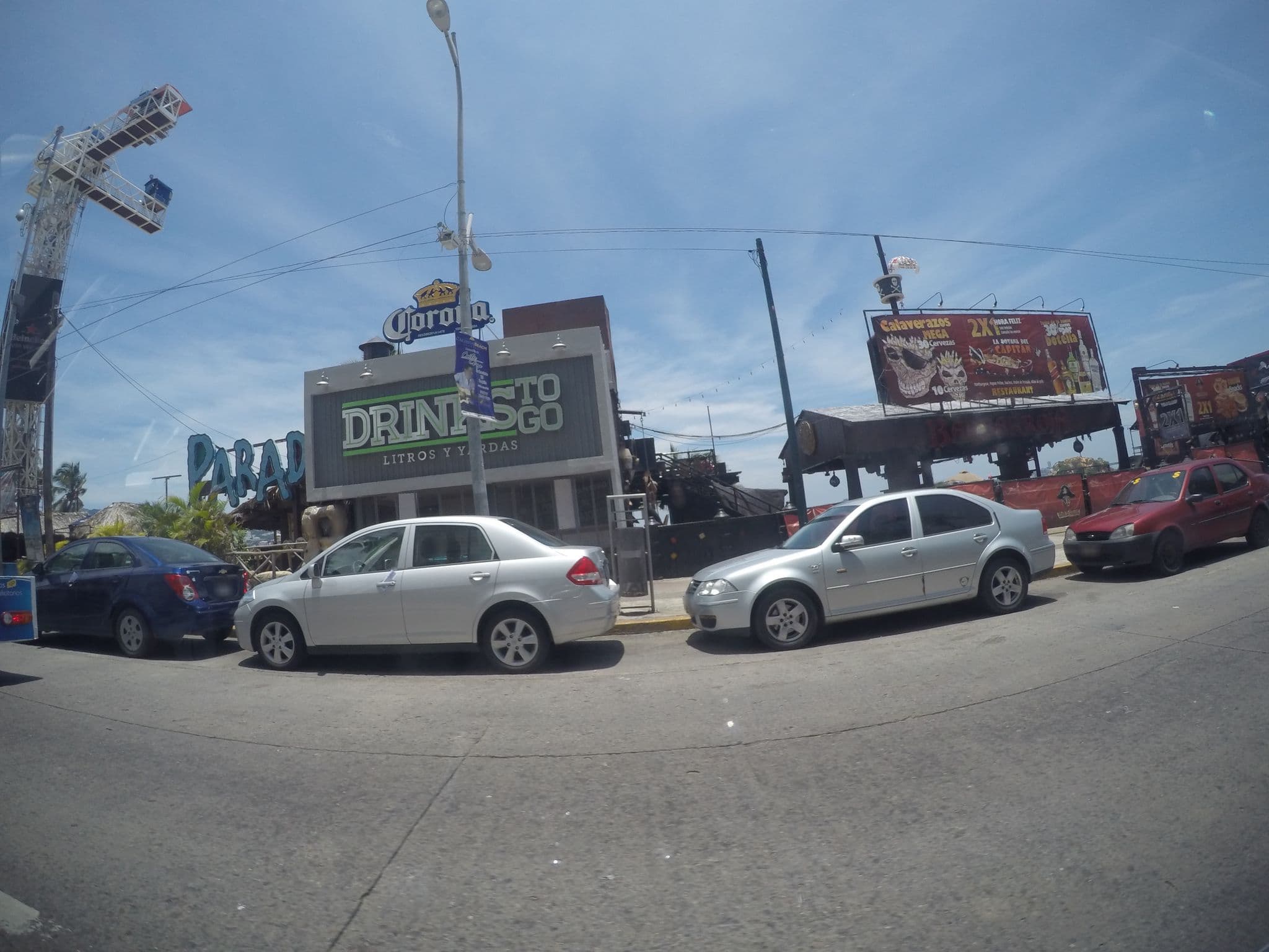 Street view near Hotel Romano Palace, Acapulco de Juárez — © ccossio (CC BY-SA · Mapillary)