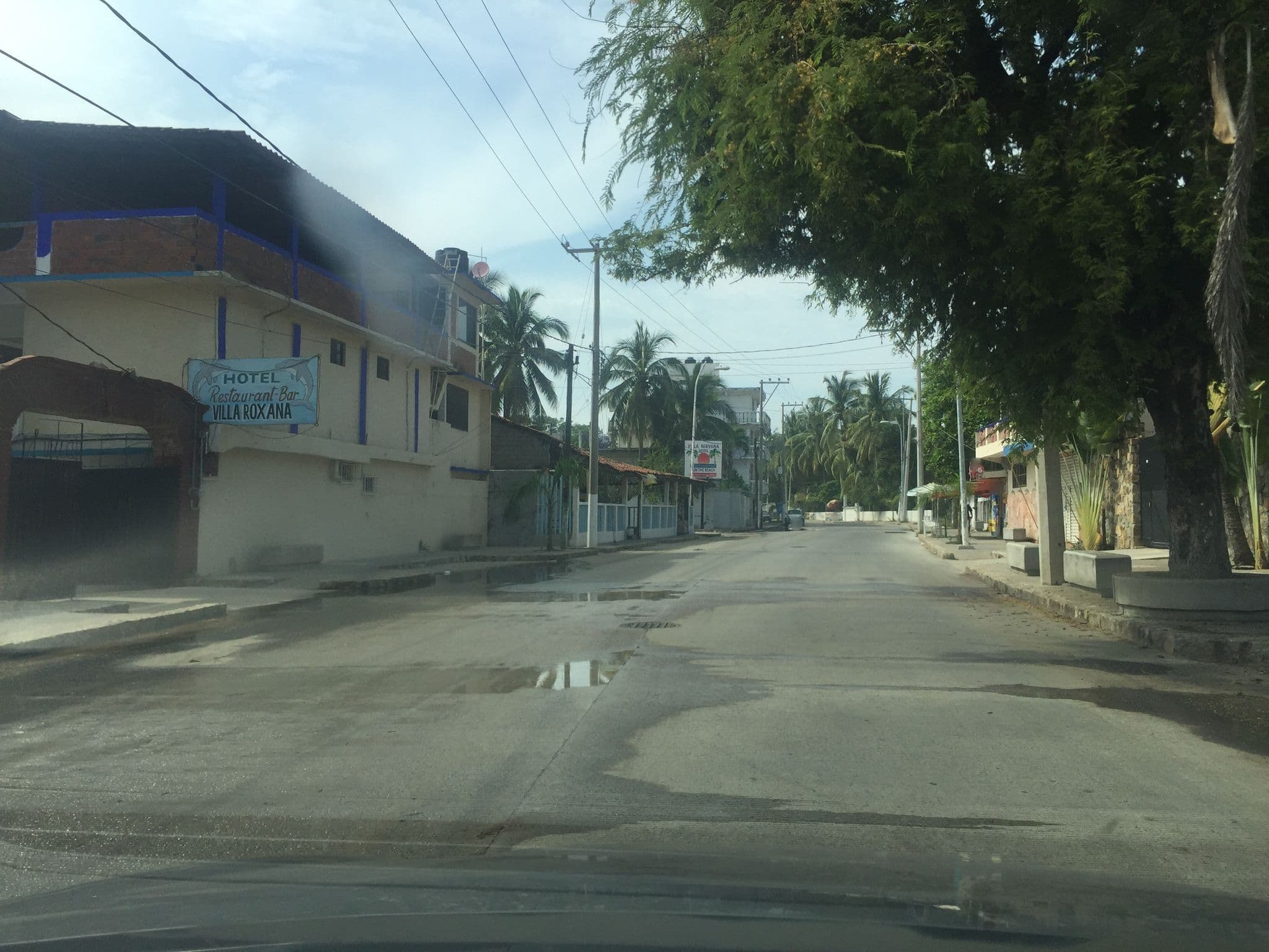 Street view near Hotel Villa Roxana, El Conchero — © mapeadora (CC BY-SA · Mapillary)