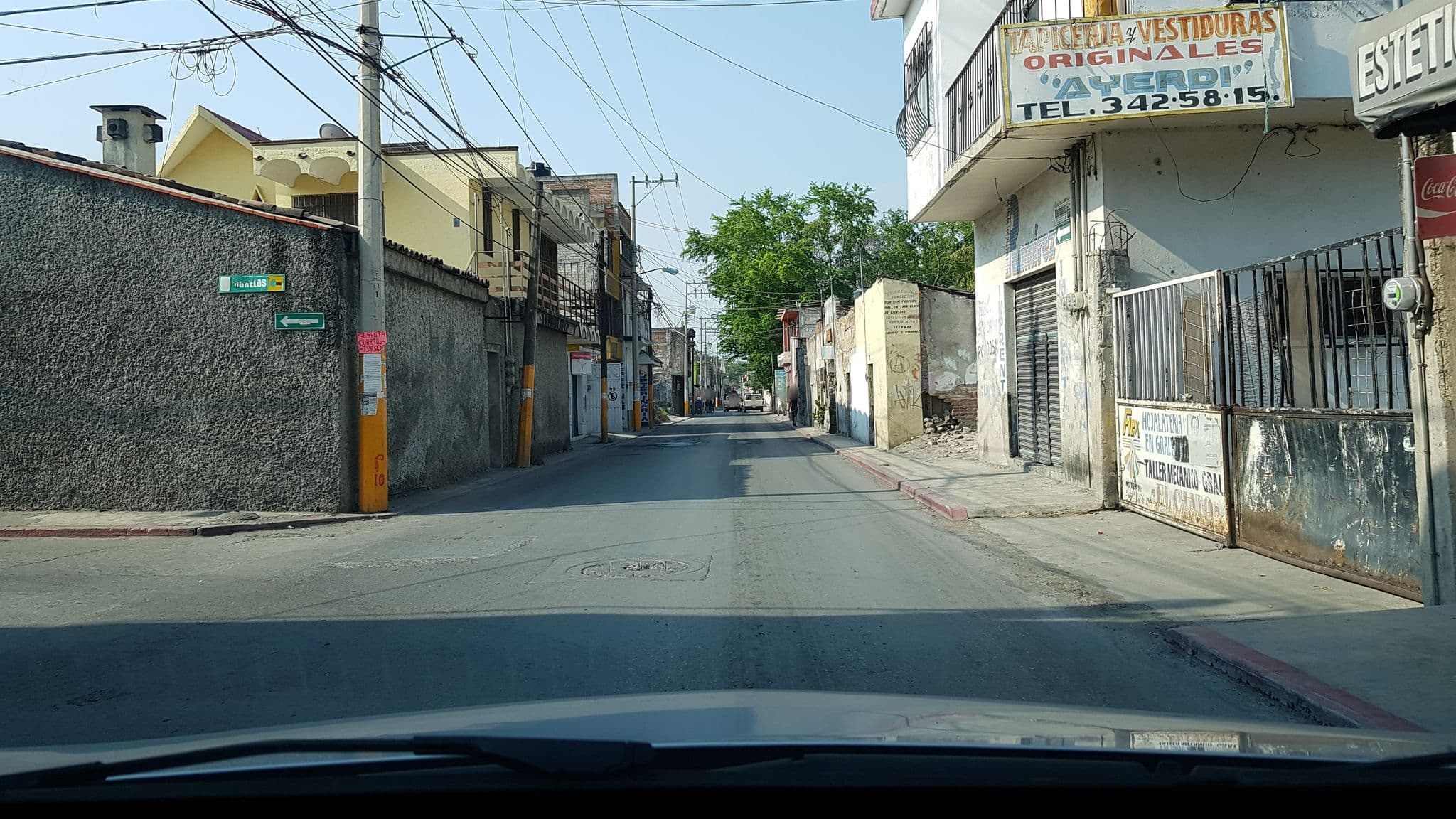 Street view near Hotel Cisne, Jojutla — © cenacom (CC BY-SA · Mapillary)