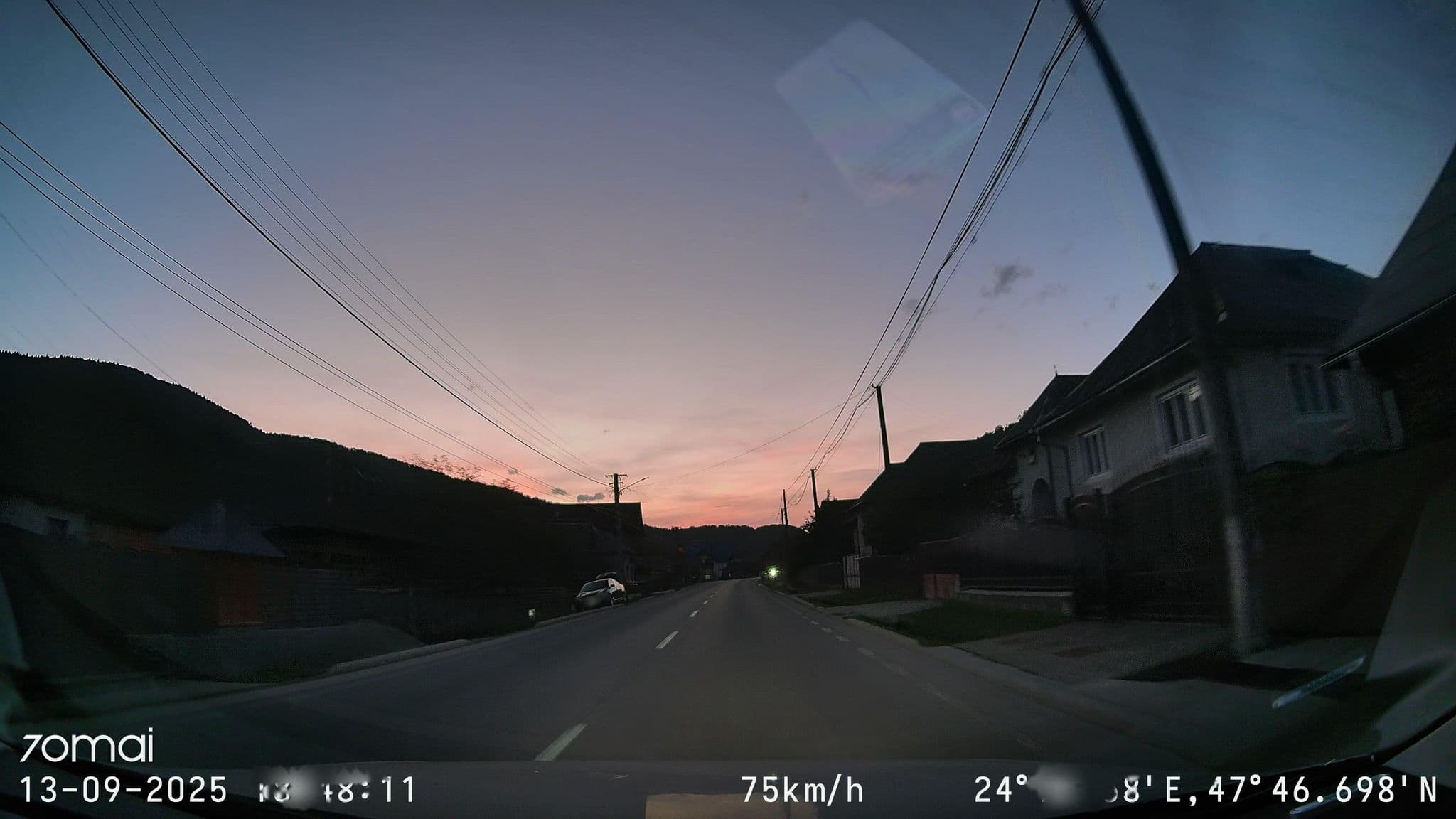 Street view near Pensiunea Sanziene, Strâmtura — © doriel (CC BY-SA · Mapillary)