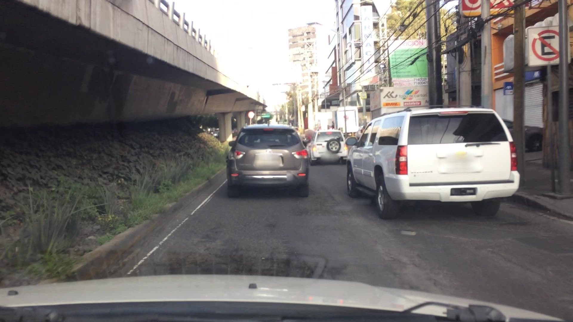 Street view near Ciudad de Mexico UNAM, Tlalpan — © lvl5 (CC BY-SA · Mapillary)