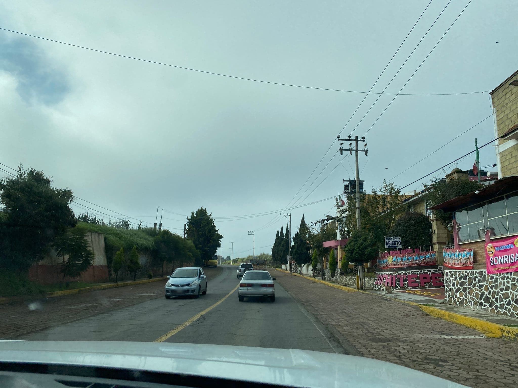 Street view near Hotel Juchitepec, Juchitepec — © cenacom (CC BY-SA · Mapillary)