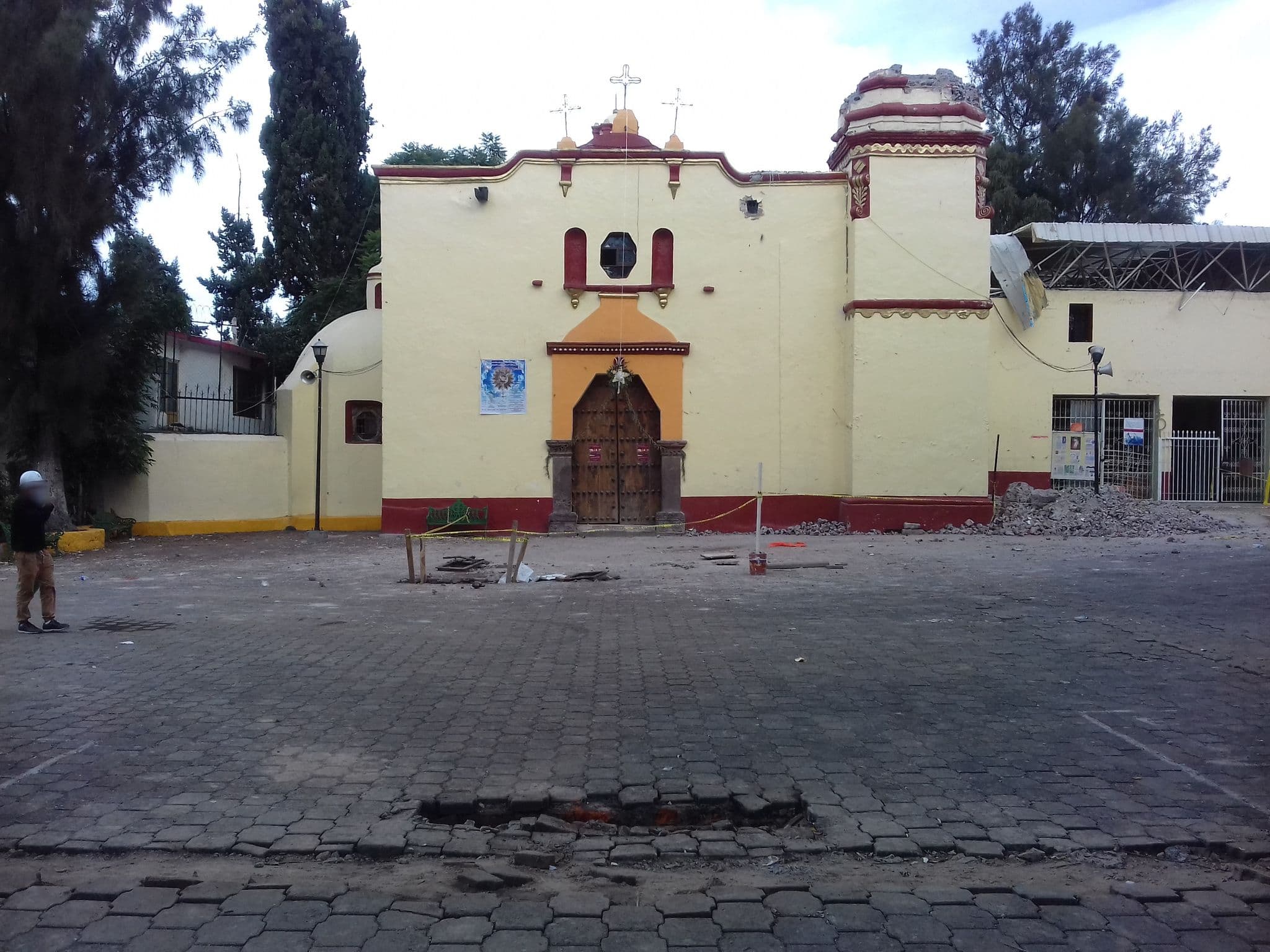 Street view near Hotel Diligencias, Xochimilco — © juane90 (CC BY-SA · Mapillary)