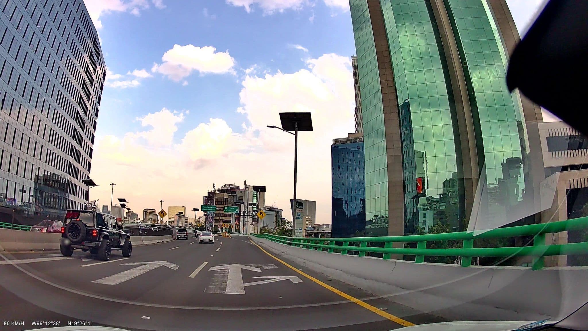 Street view near Hoteles Maeva, Miguel Hidalgo — © vsalgado (CC BY-SA · Mapillary)