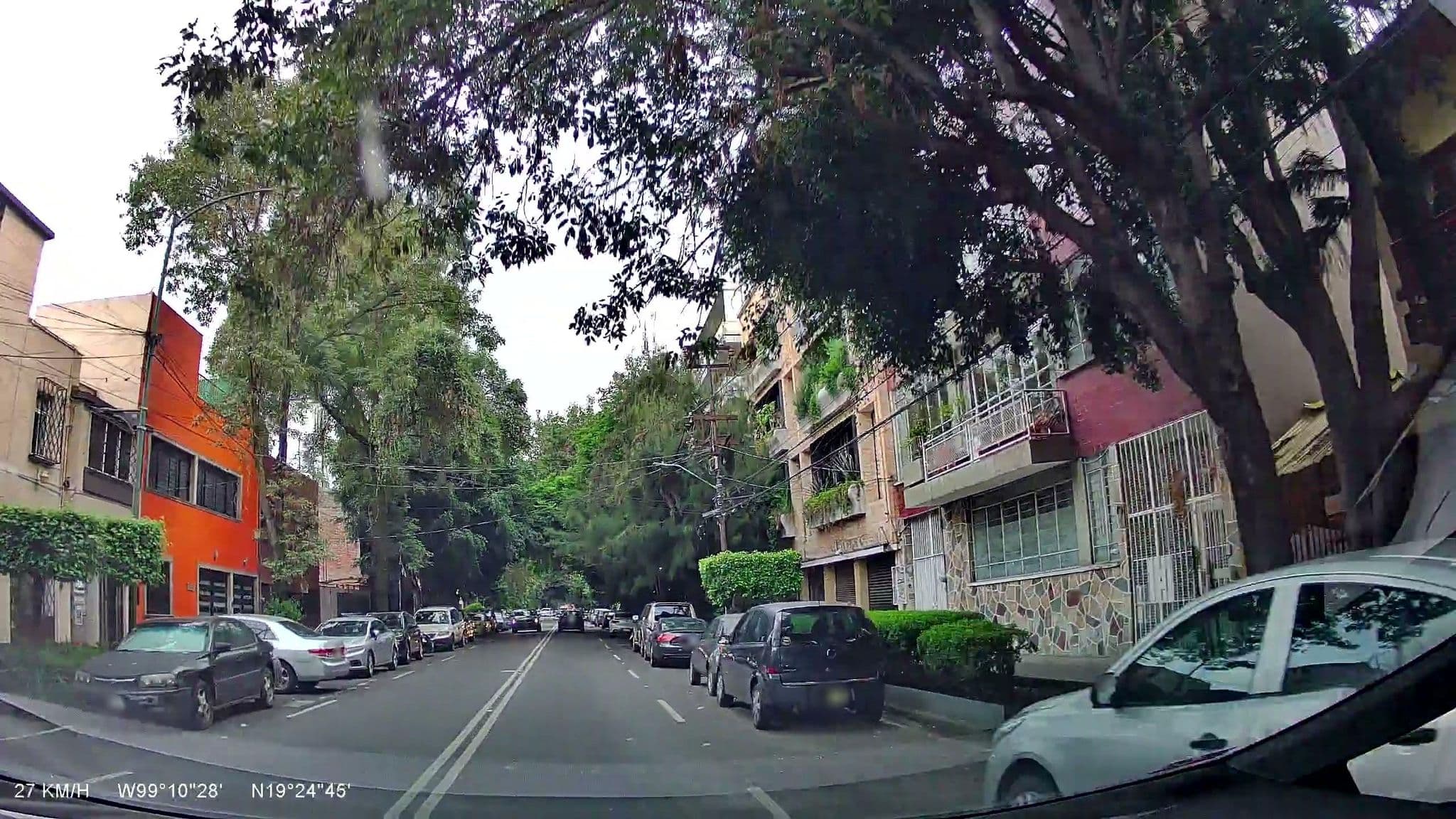 Street view near Posada Buena Vida Condesa, Colonia del Valle — © vsalgado (CC BY-SA · Mapillary)