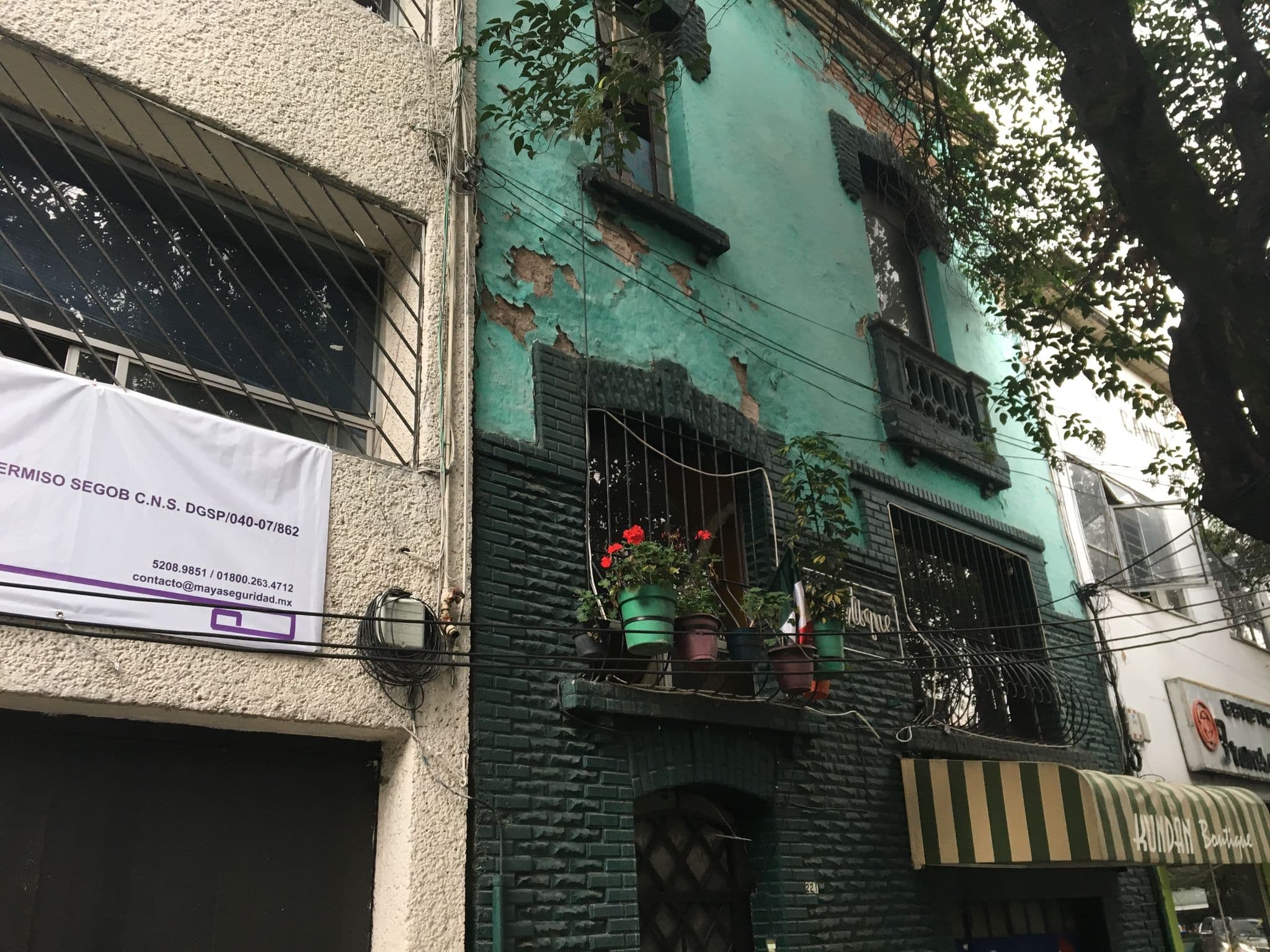 Street view near Boutique Hotel Durango219, Polanco — © dikua (CC BY-SA · Mapillary)