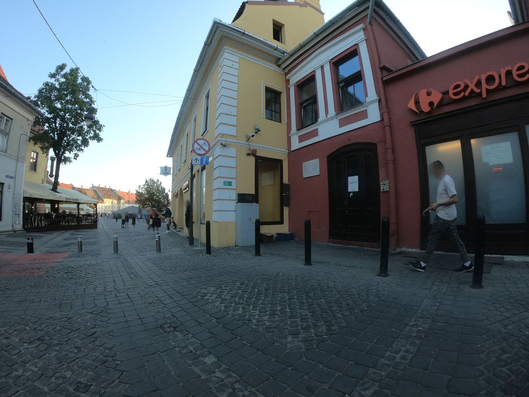 Street view near Hotel The Council, Sibiu — © eneerhut (CC BY-SA · Mapillary)
