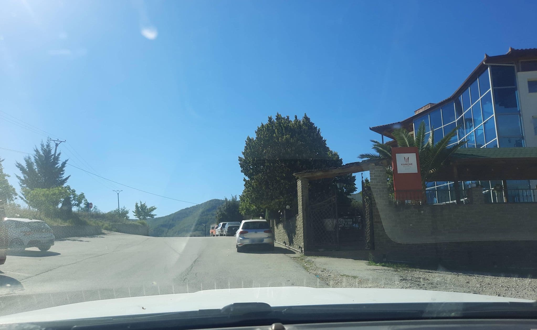 Street view near Hotel Canyons, Çorovodë — © Adriatik (CC BY-SA · Mapillary)