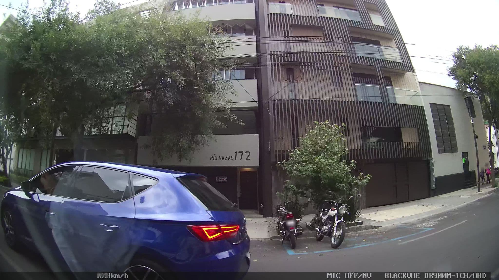 Street view near Suites Nazas, Polanco — © kaart_4 (CC BY-SA · Mapillary)