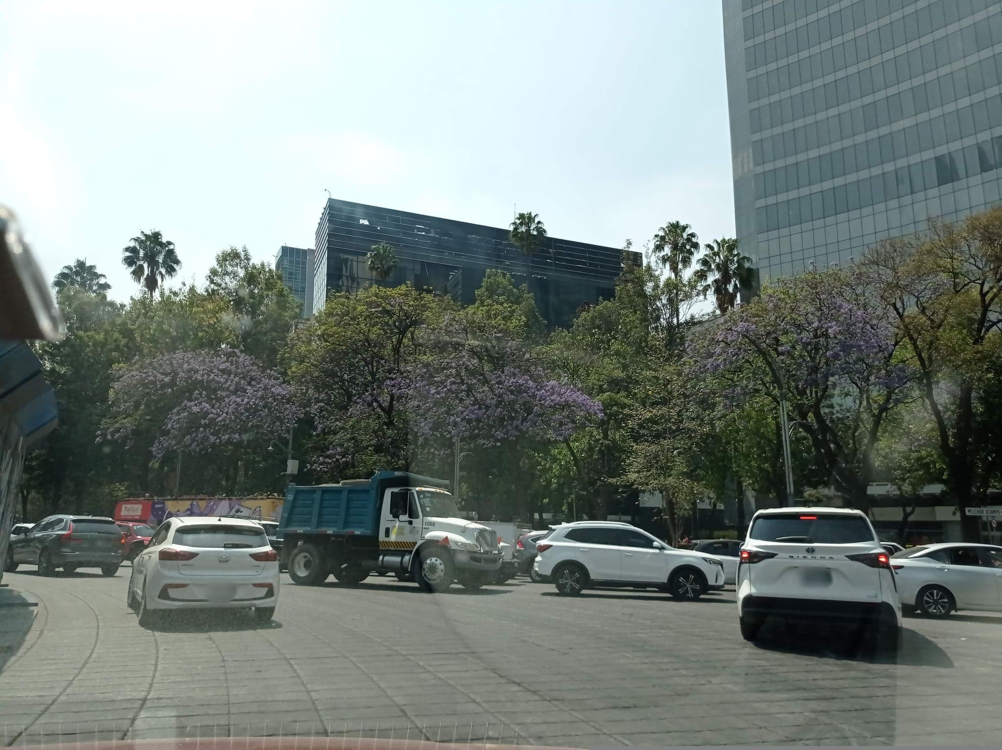 Street view near Salón Conquistadores, Cuauhtémoc — © protoplasmakid (CC BY-SA · Mapillary)
