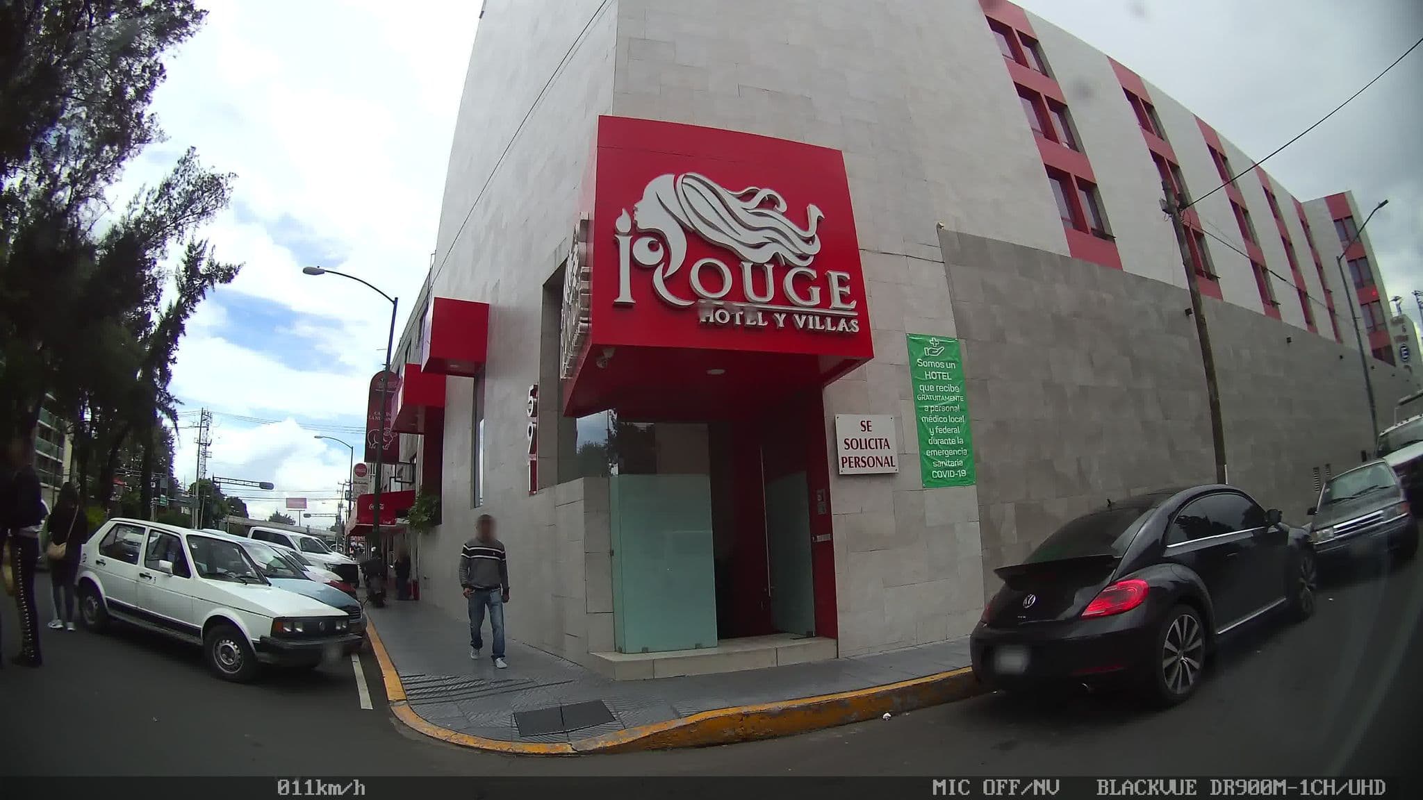 Street view near Hotel Y Villas Rouge, Colonia Nativitas — © kaart_4 (CC BY-SA · Mapillary)