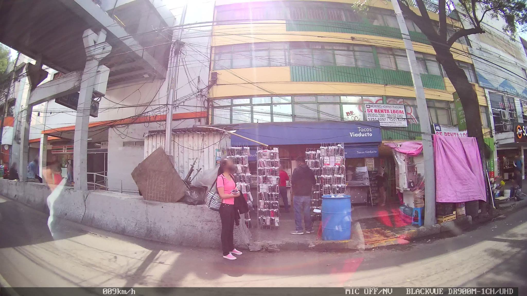 Street view near Hotel Granjuez, Colonia Nativitas — © kaart_4 (CC BY-SA · Mapillary)