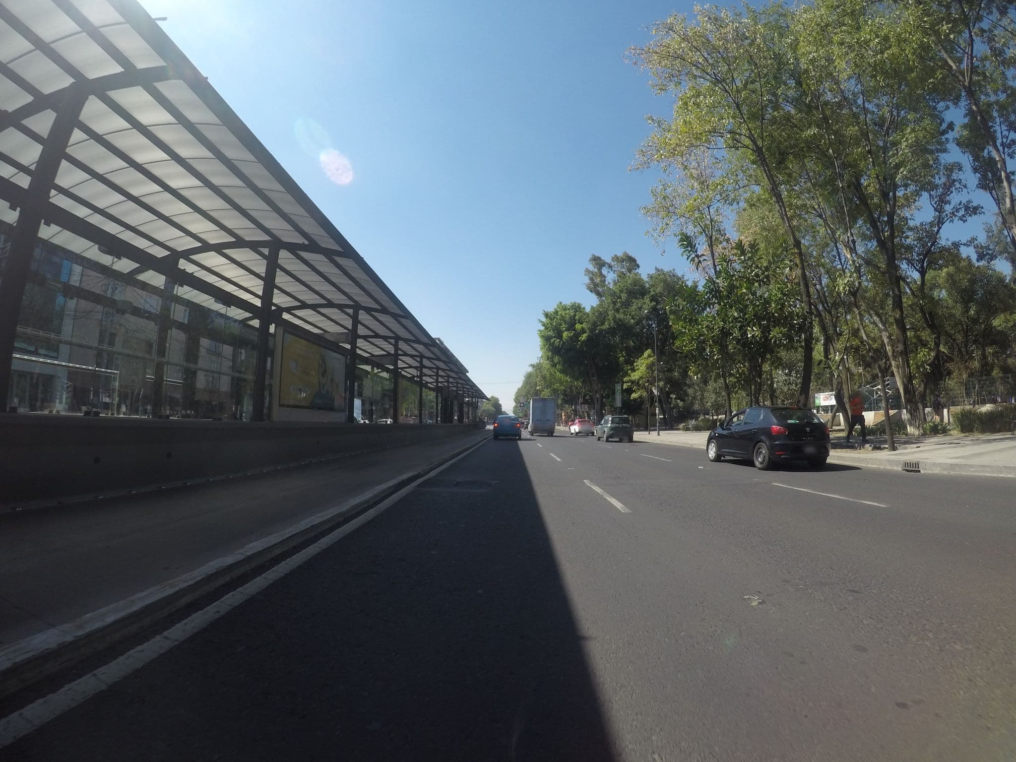 Street view near Hotel Parque Ensenada, Cuauhtémoc — © chrisbeddow (CC BY-SA · Mapillary)