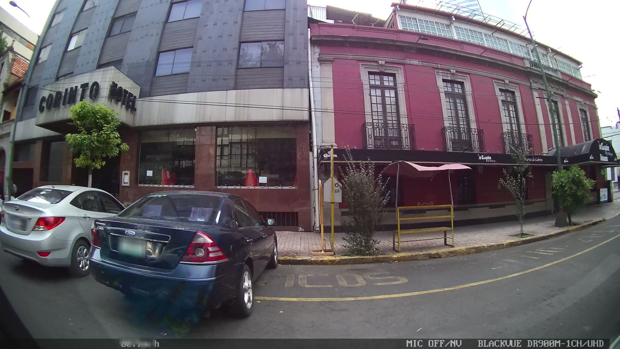 Street view near Alberca del Hotel Corinto, Cuauhtémoc — © kaart_2 (CC BY-SA · Mapillary)