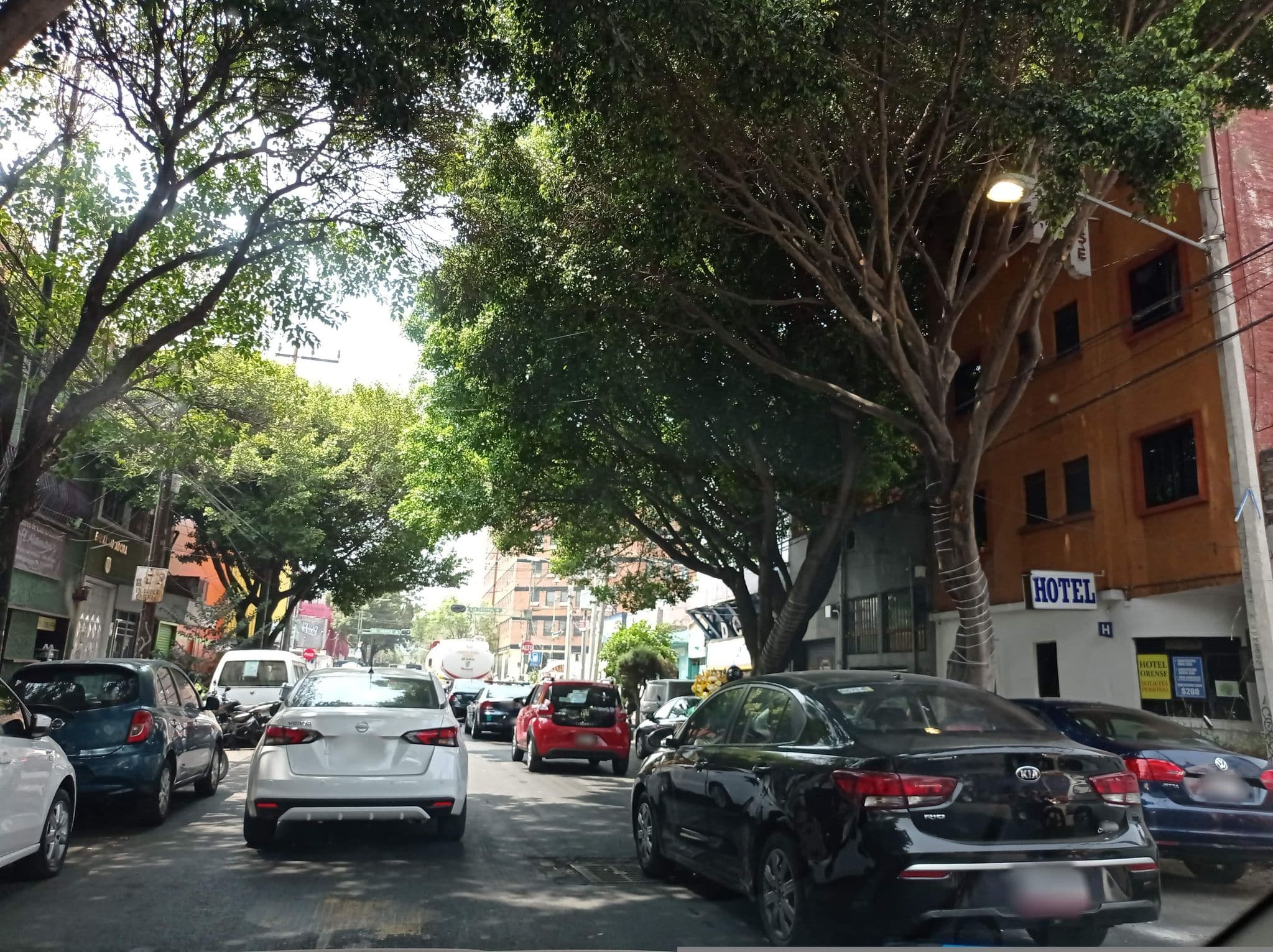 Street view near Hotel, Mexico City — © protoplasmakid (CC BY-SA · Mapillary)