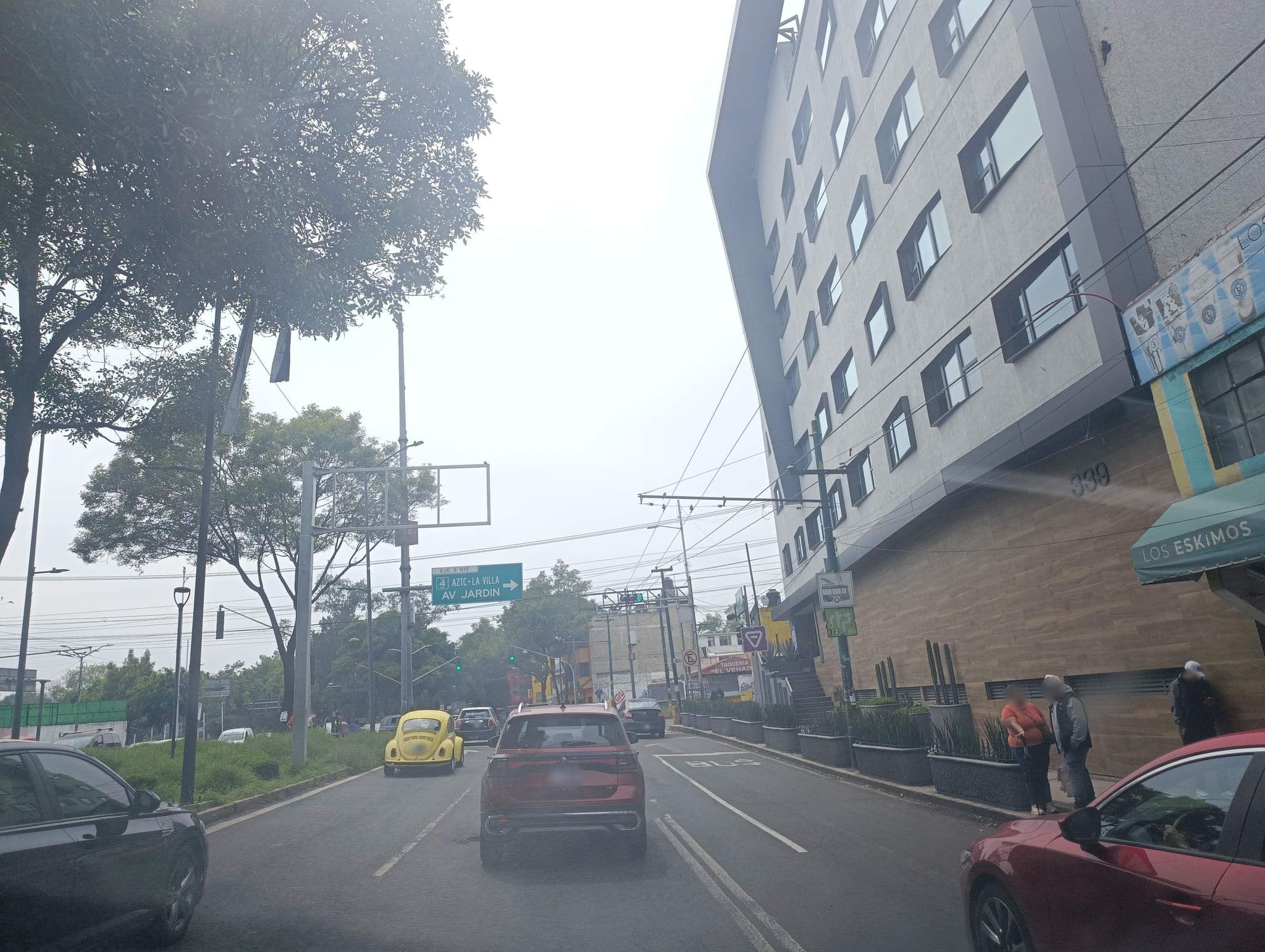 Street view near Hotel Torremolinos, Azcapotzalco — © noeosoriopk (CC BY-SA · Mapillary)