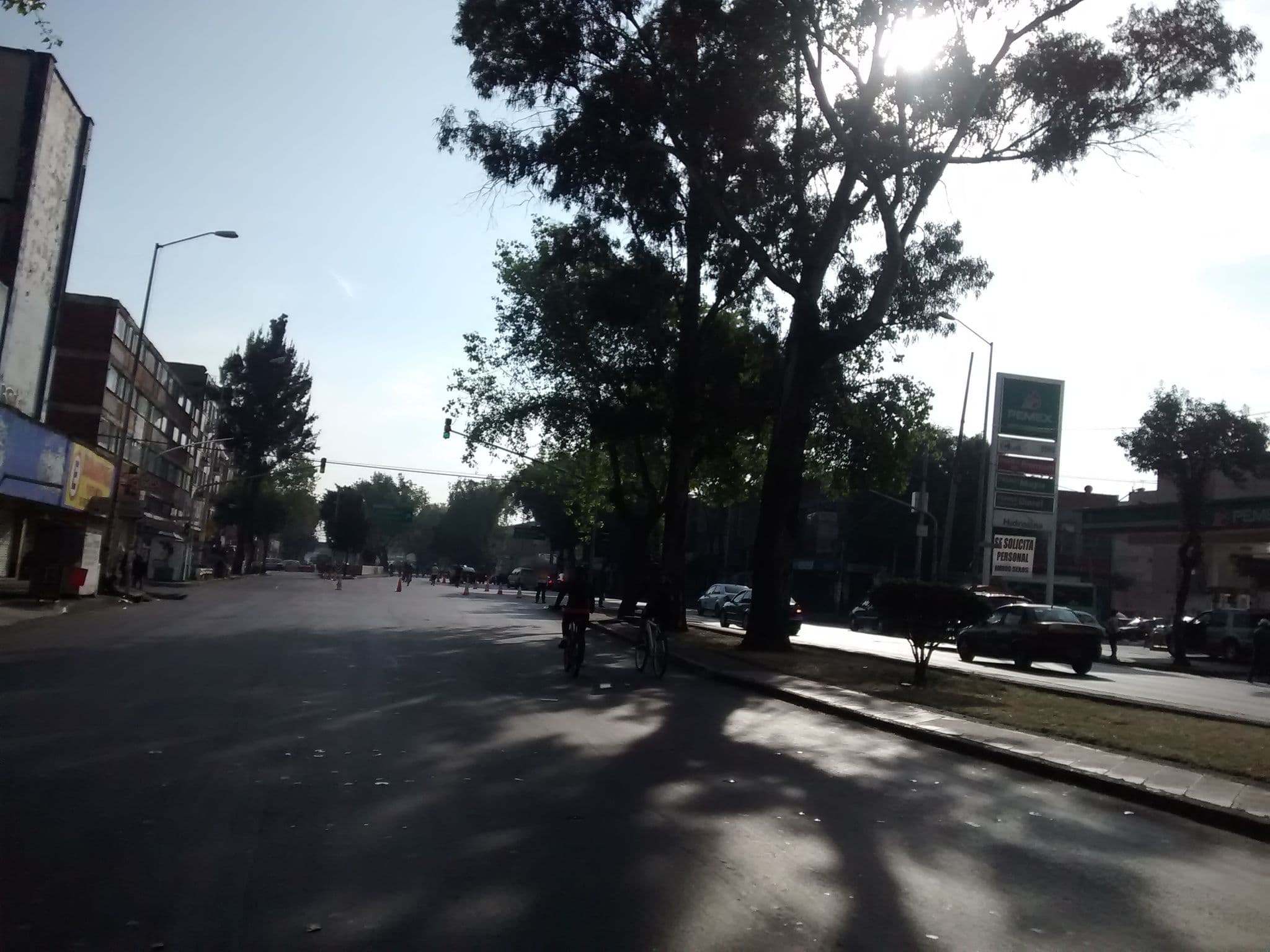 Street view near Hostel Amigo, Mexico City — © pacomgh (CC BY-SA · Mapillary)