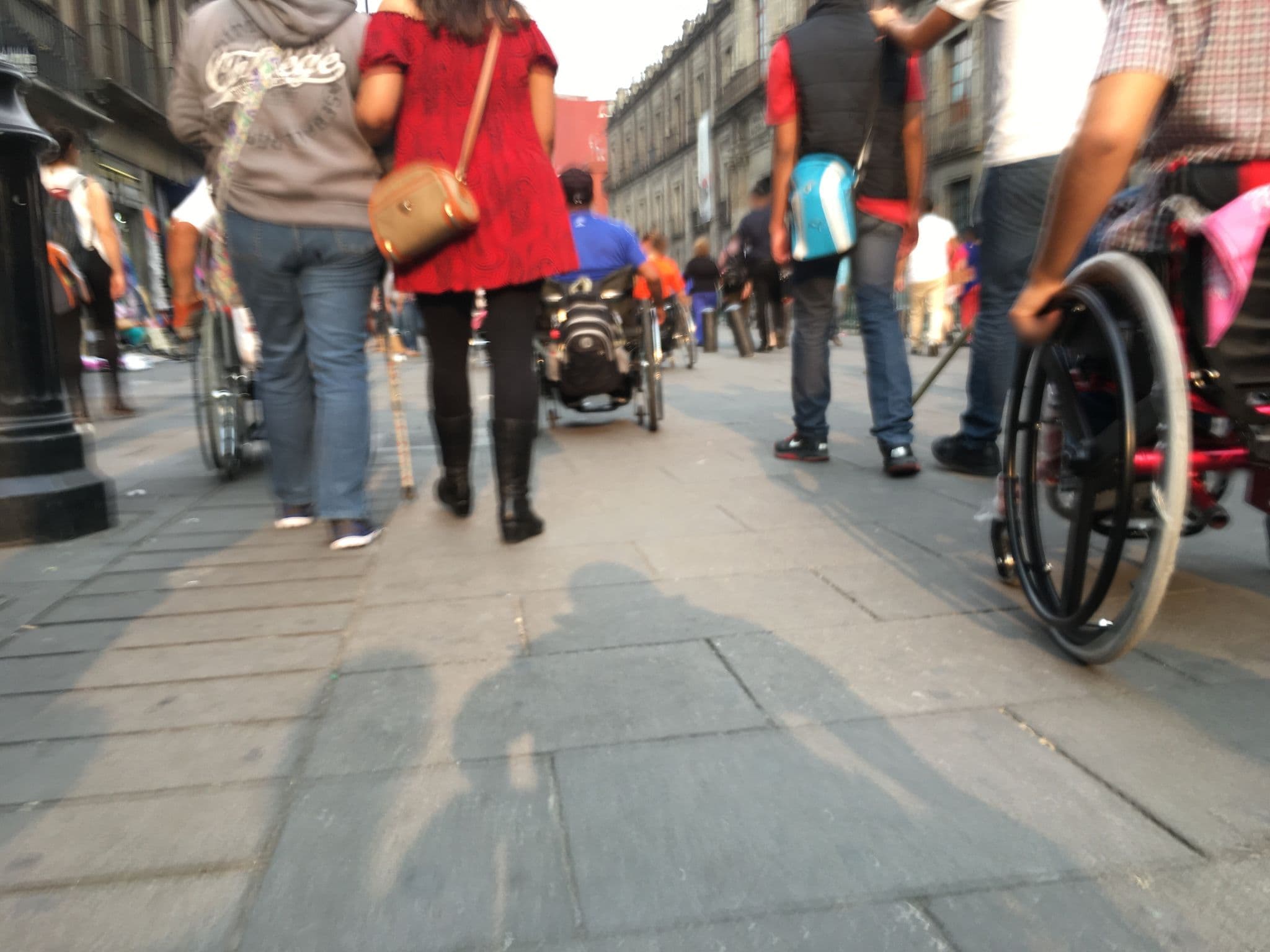 Street view near Hostal Moneda, Mexico City — © ccossio (CC BY-SA · Mapillary)