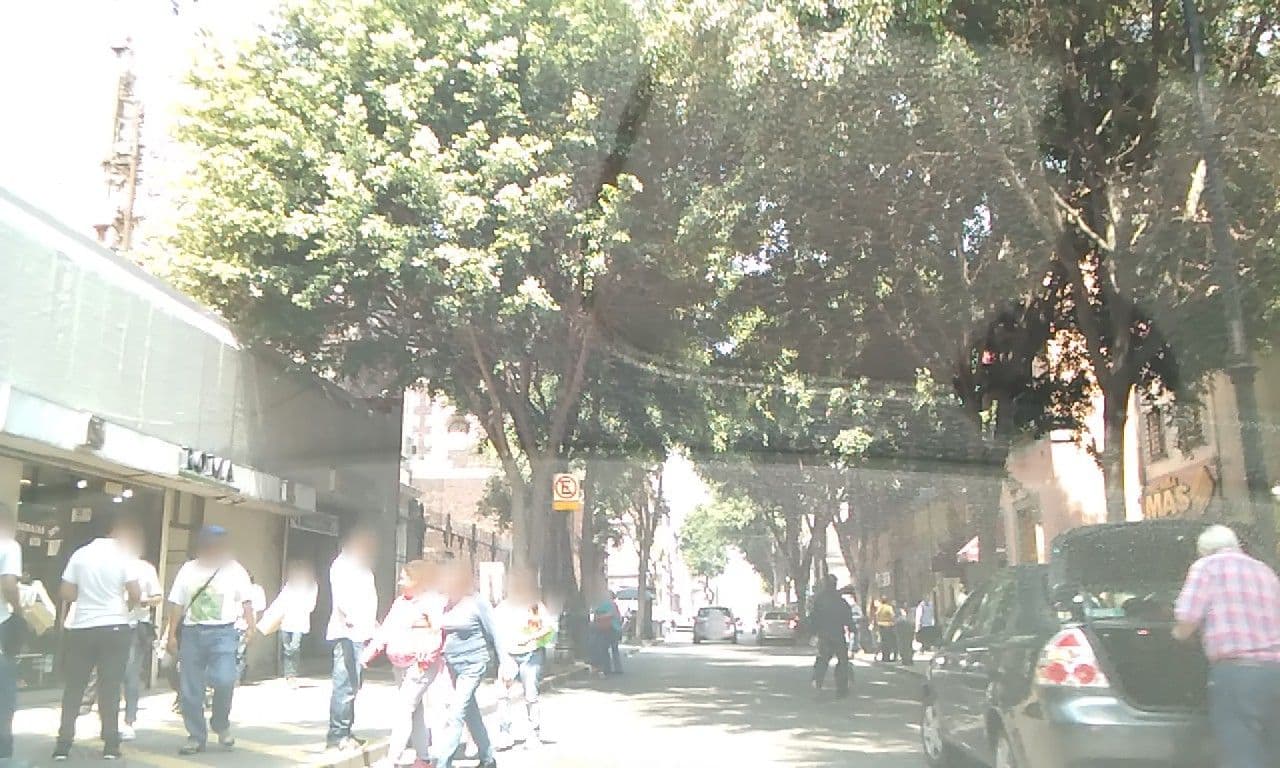 Street view near Hotel Republica, Mexico City — © ccossio (CC BY-SA · Mapillary)