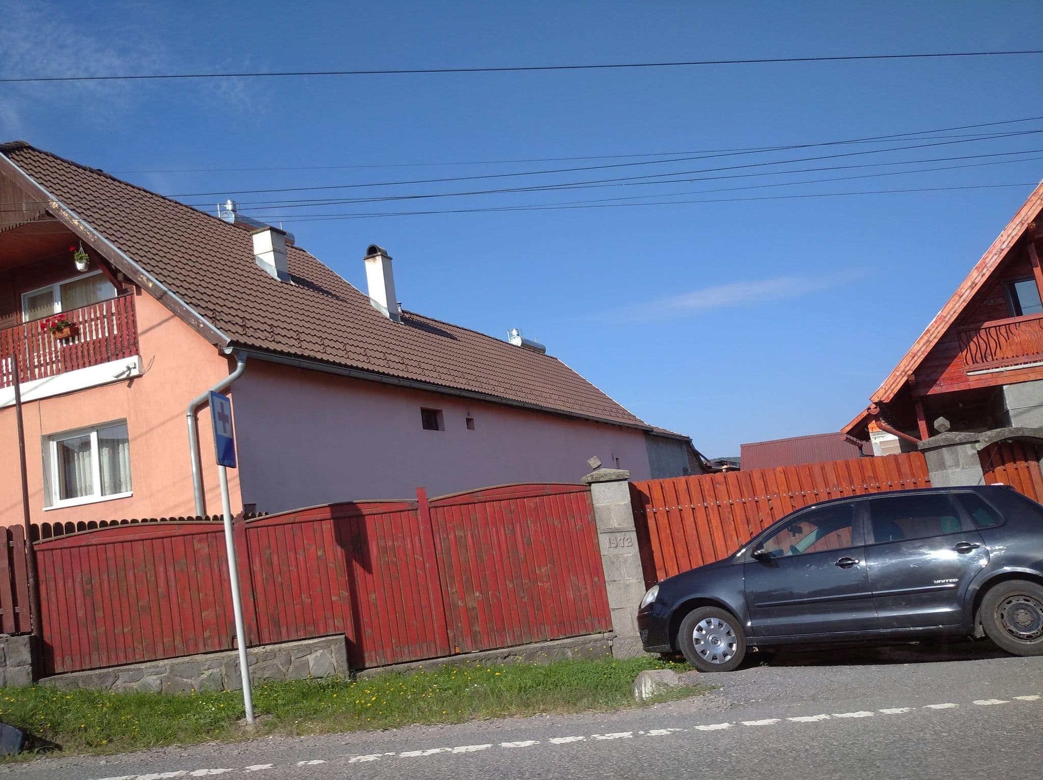 Street view near Anna Panzió, Băile Tuşnad — © grozsa11 (CC BY-SA · Mapillary)