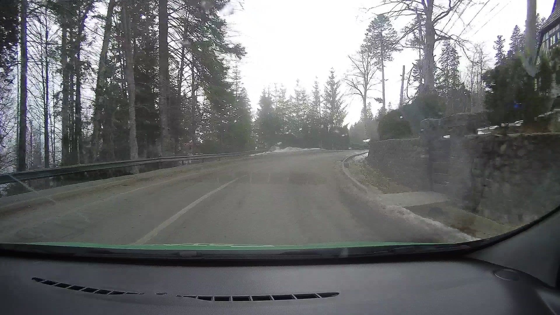 Street view near Vila Daria, Sinaia
