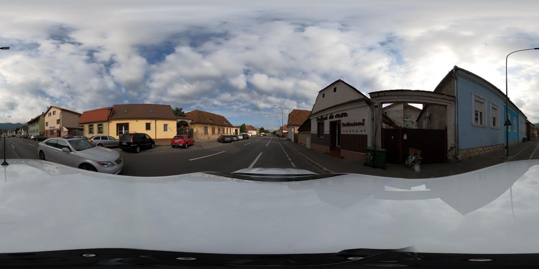 Street view near Casa Tanta, Braşov
