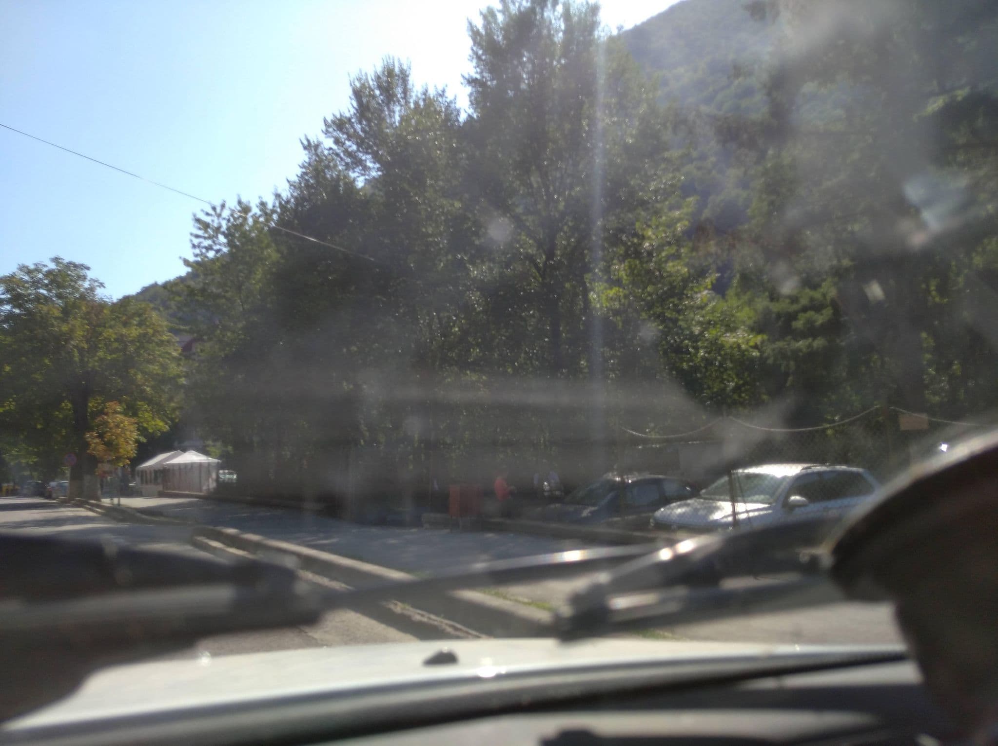 Street view near Popas Flora, Băile Herculane — © grozsa11 (CC BY-SA · Mapillary)
