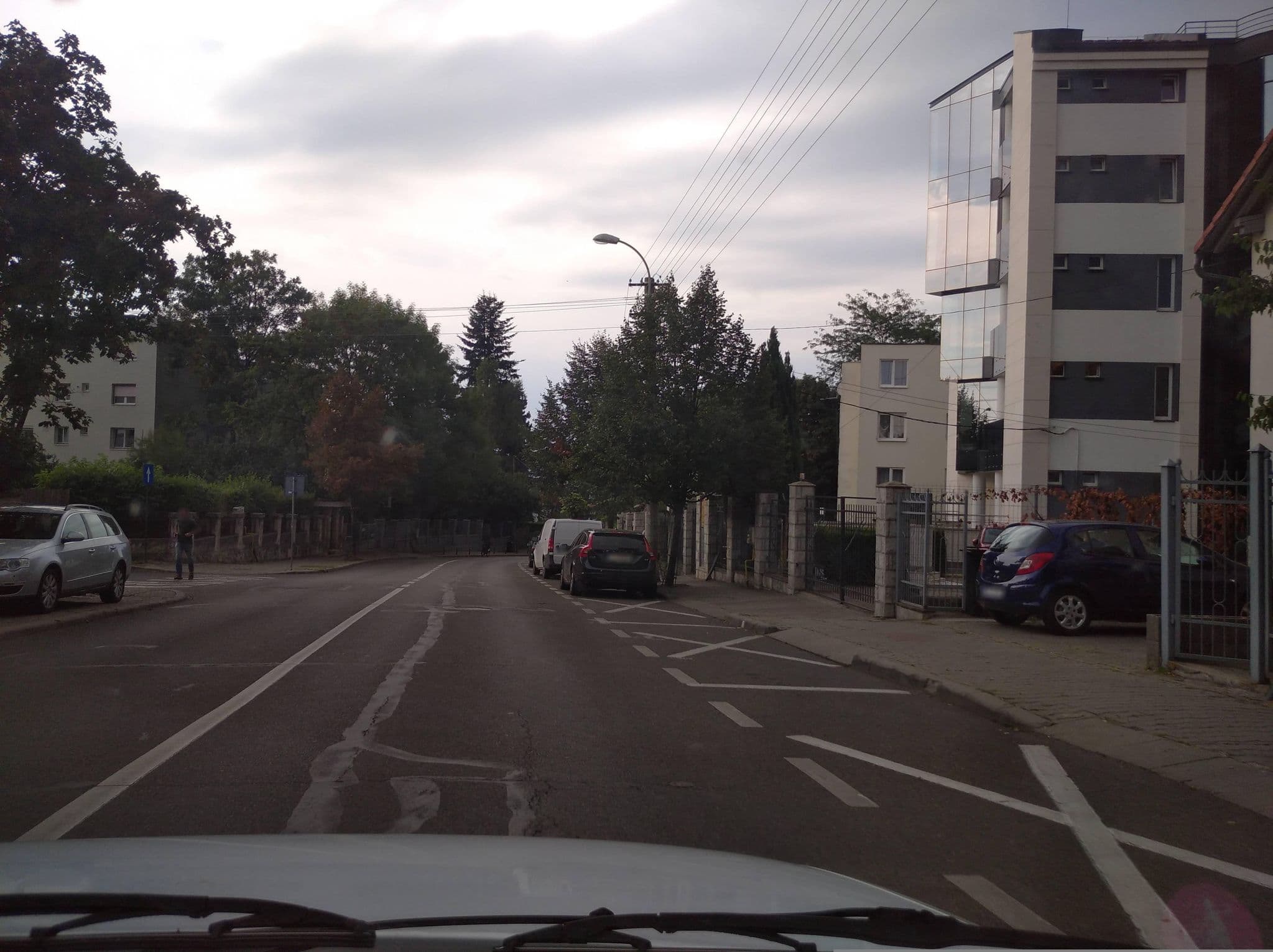 Street view near Casa Verona, Cluj-Napoca