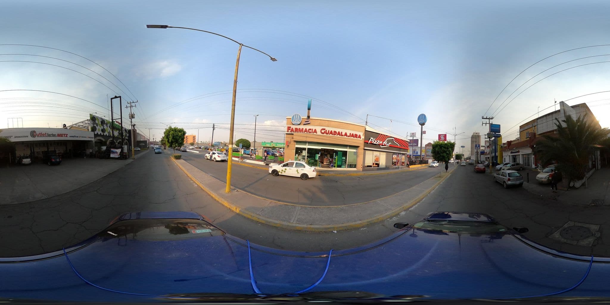 Street view near Hotel Jordan, Texcoco de Mora — © CIIGA (CC BY-SA · Mapillary)