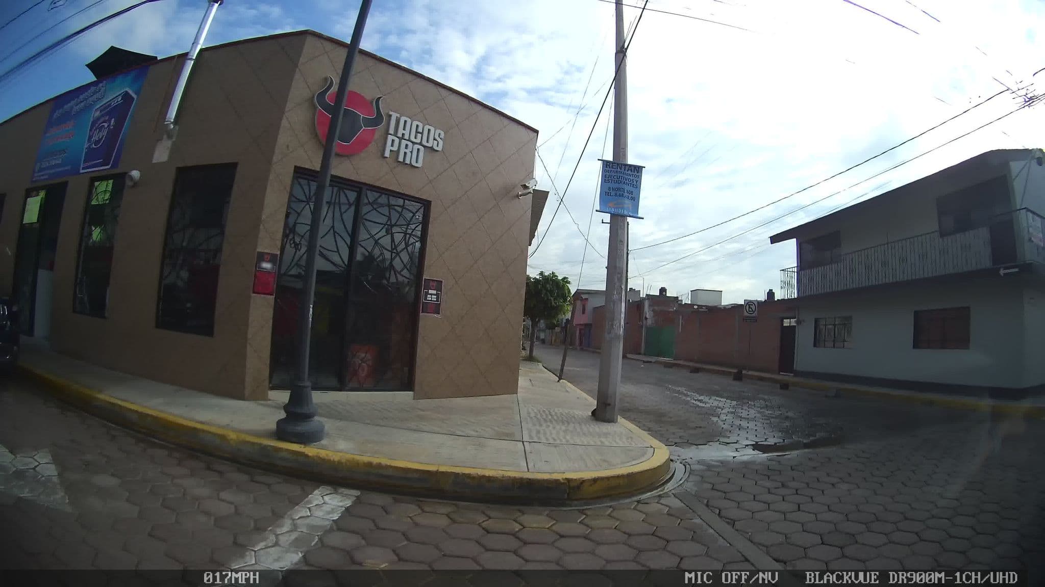 Street view near Hostal Hoja Santa, San Andrés Cholula — © kaart_4 (CC BY-SA · Mapillary)