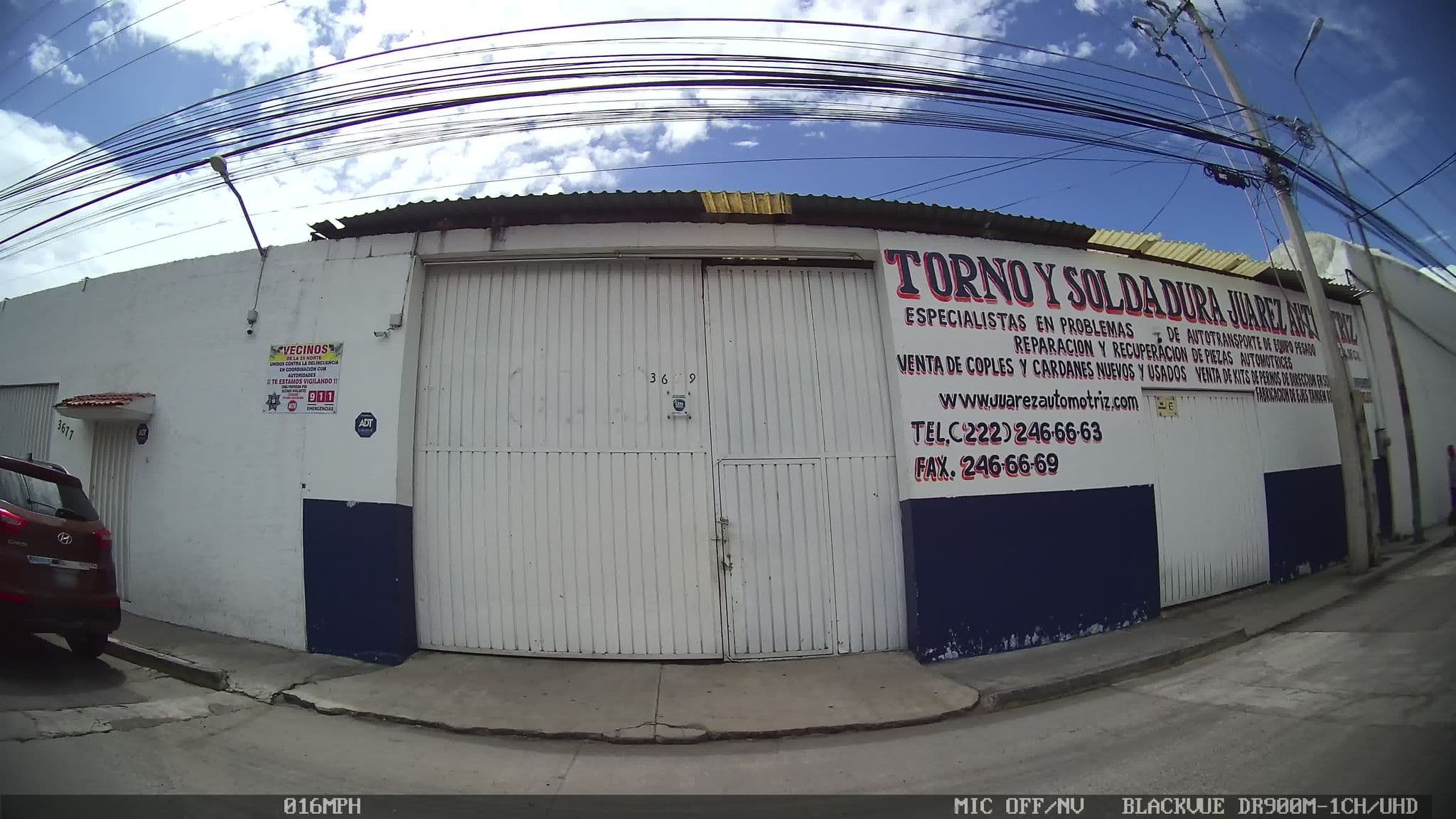 Street view near Motel Mykonos, Puebla — © kaart_2 (CC BY-SA · Mapillary)