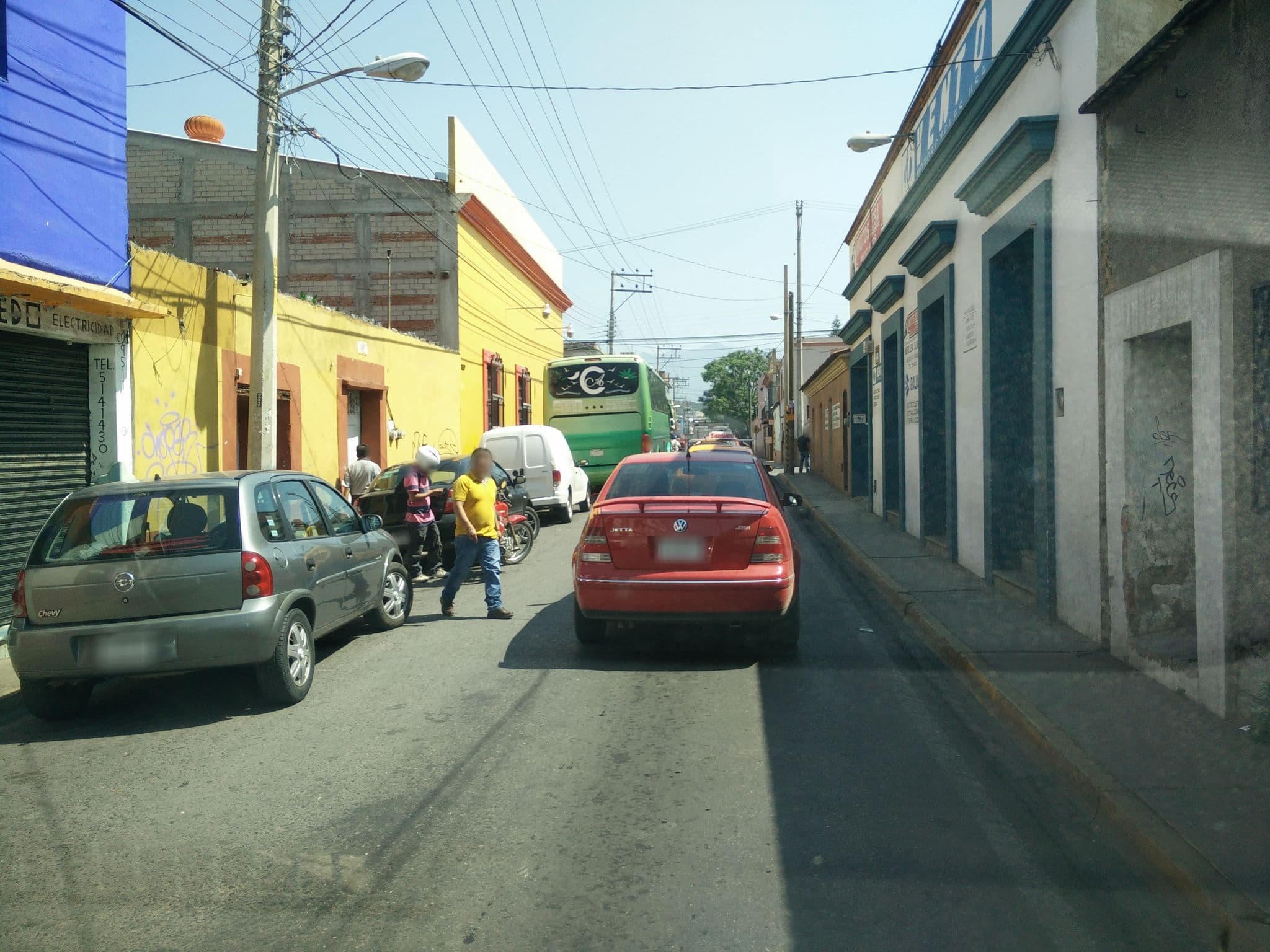 Street view near Hotel Isabel, Oaxaca — © ccossio (CC BY-SA · Mapillary)