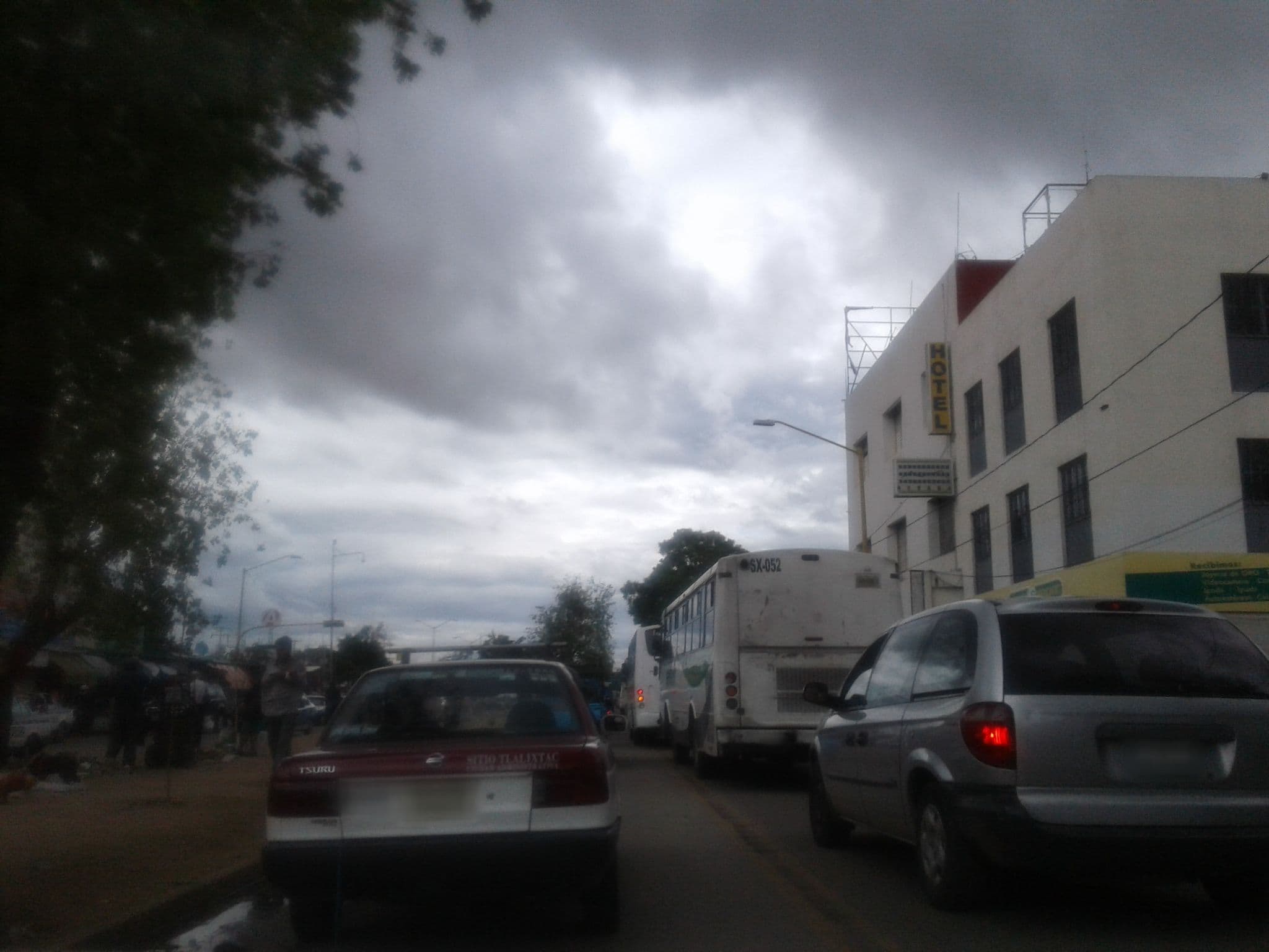 Street view near Hotel Posada Chocolate, Oaxaca — © frevela (CC BY-SA · Mapillary)