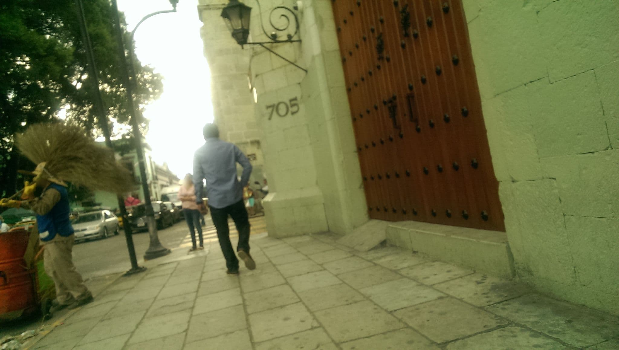Street view near Casa De La Asuncion, Oaxaca — © mapeadora (CC BY-SA · Mapillary)
