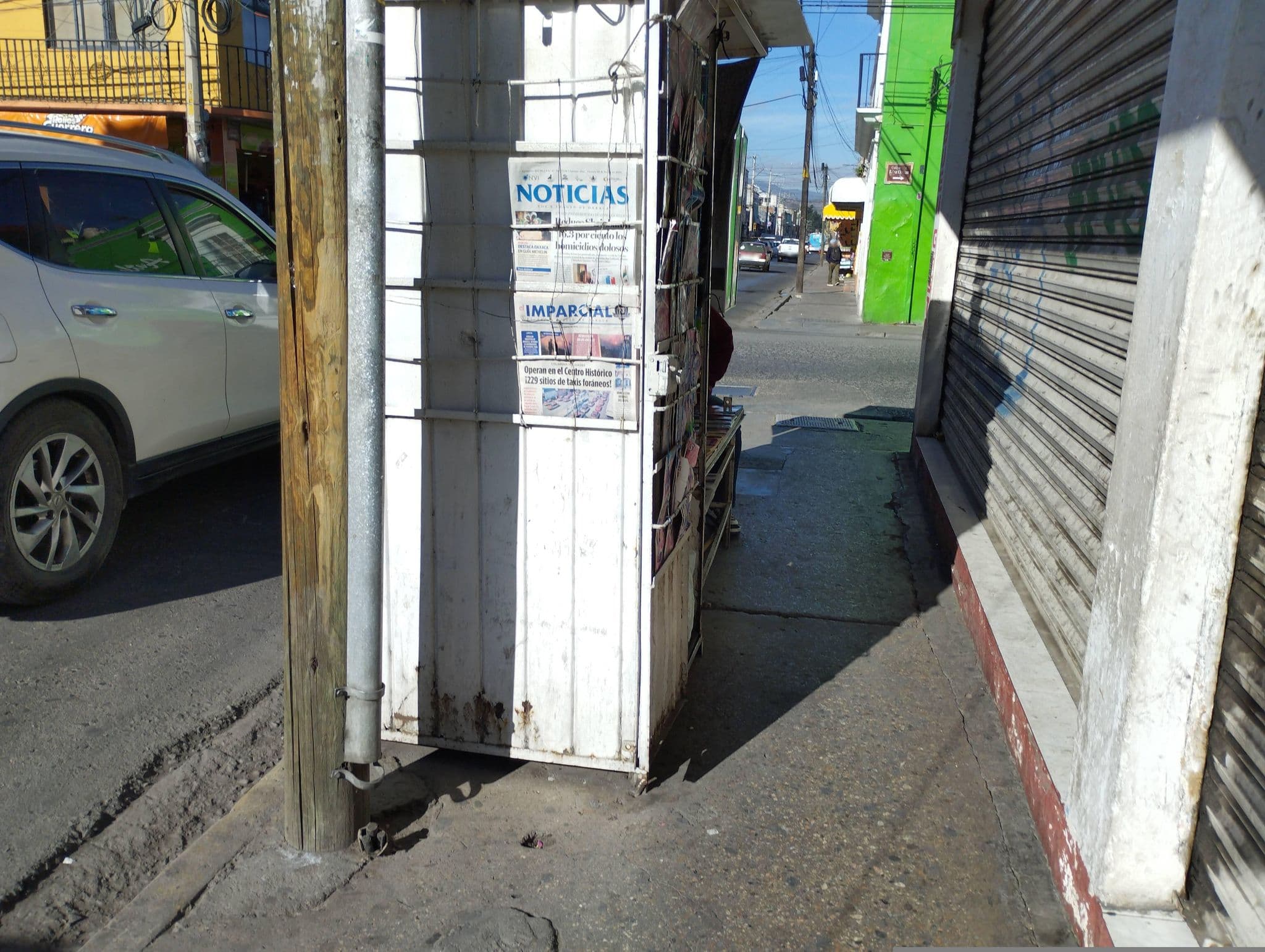 Street view near Hotel Vallarta, Oaxaca — © oxcar (CC BY-SA · Mapillary)