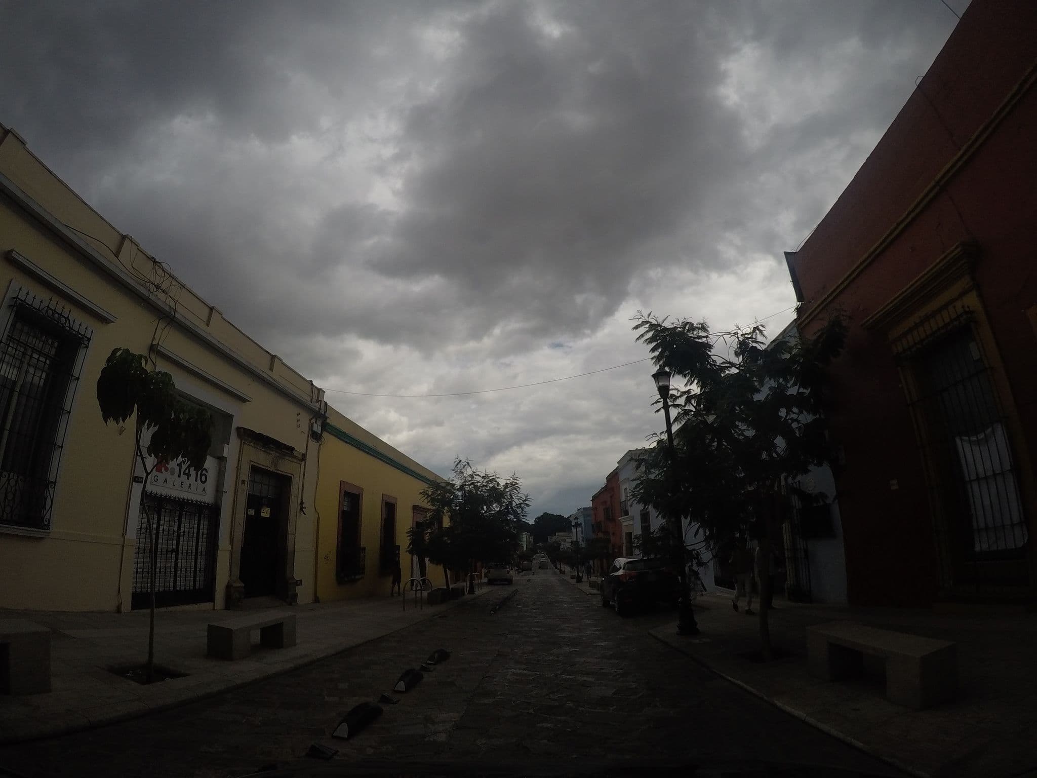 Street view near Hotel Casa Oaxaca, Oaxaca — © t0mmy (CC BY-SA · Mapillary)