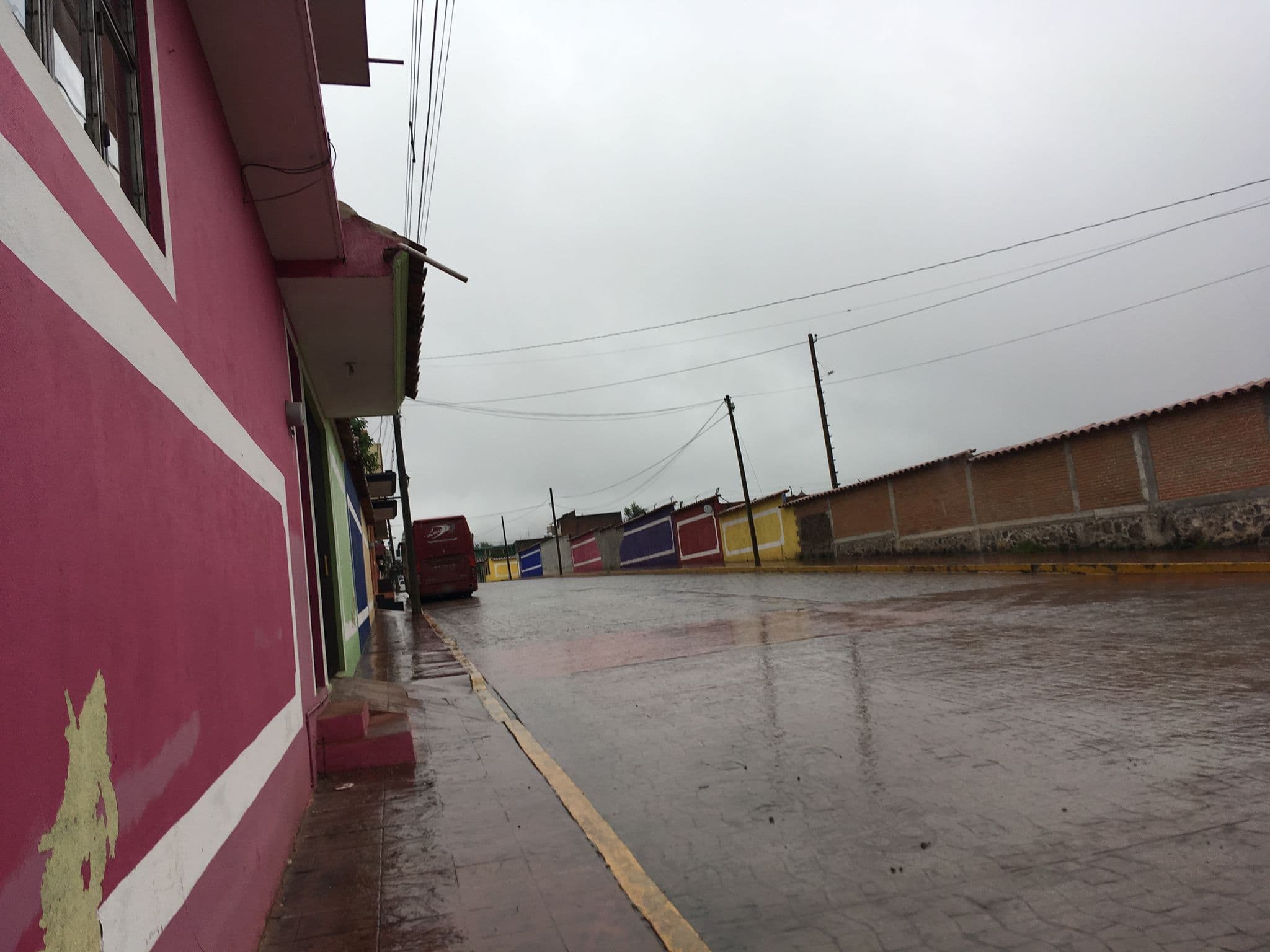 Street view near Hotel Santa Fe, Chignahuapan — © mapeadora (CC BY-SA · Mapillary)