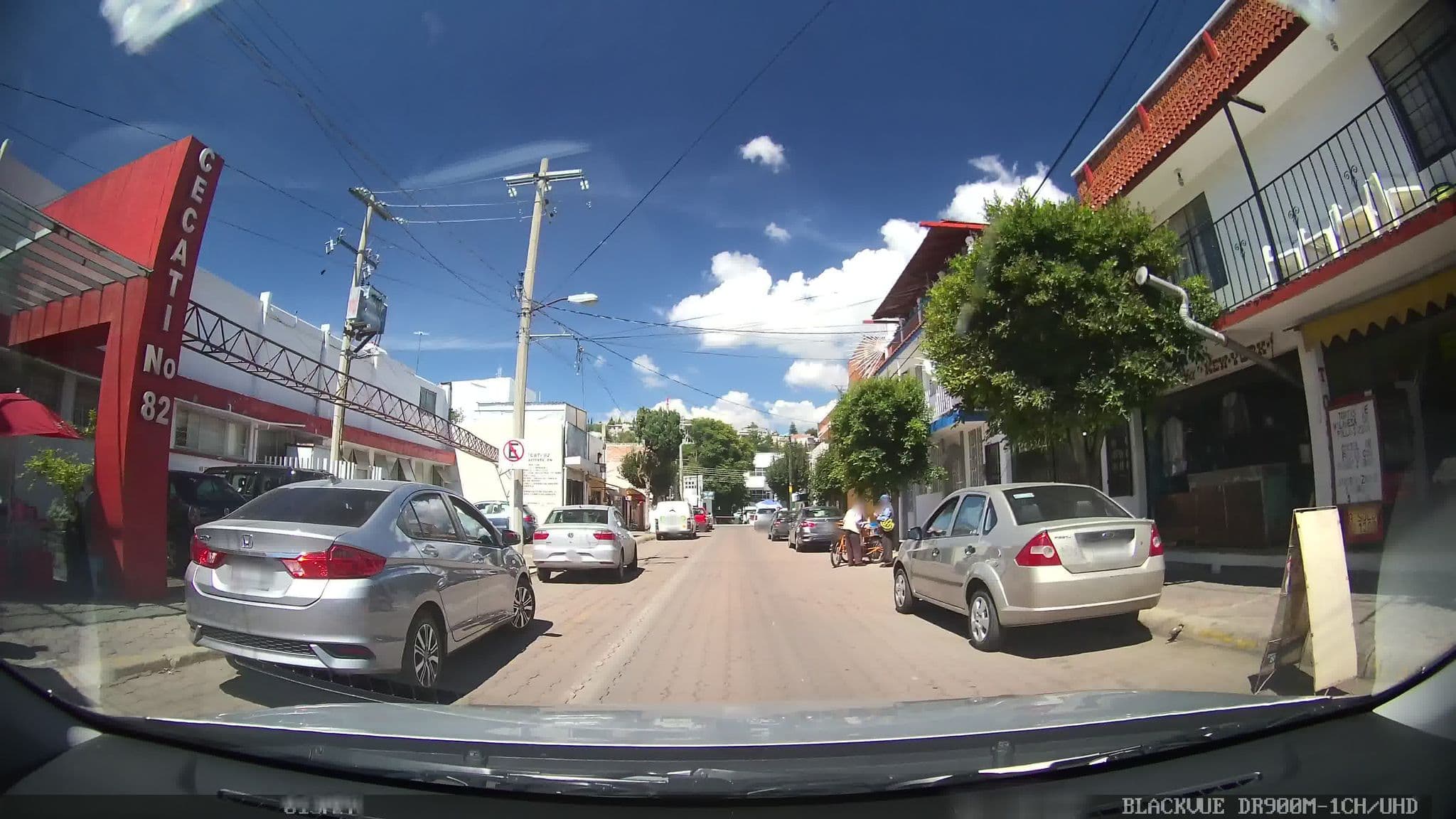 Street view near Hostal Casa Coki, Tlaxcala — © kaart_2 (CC BY-SA · Mapillary)