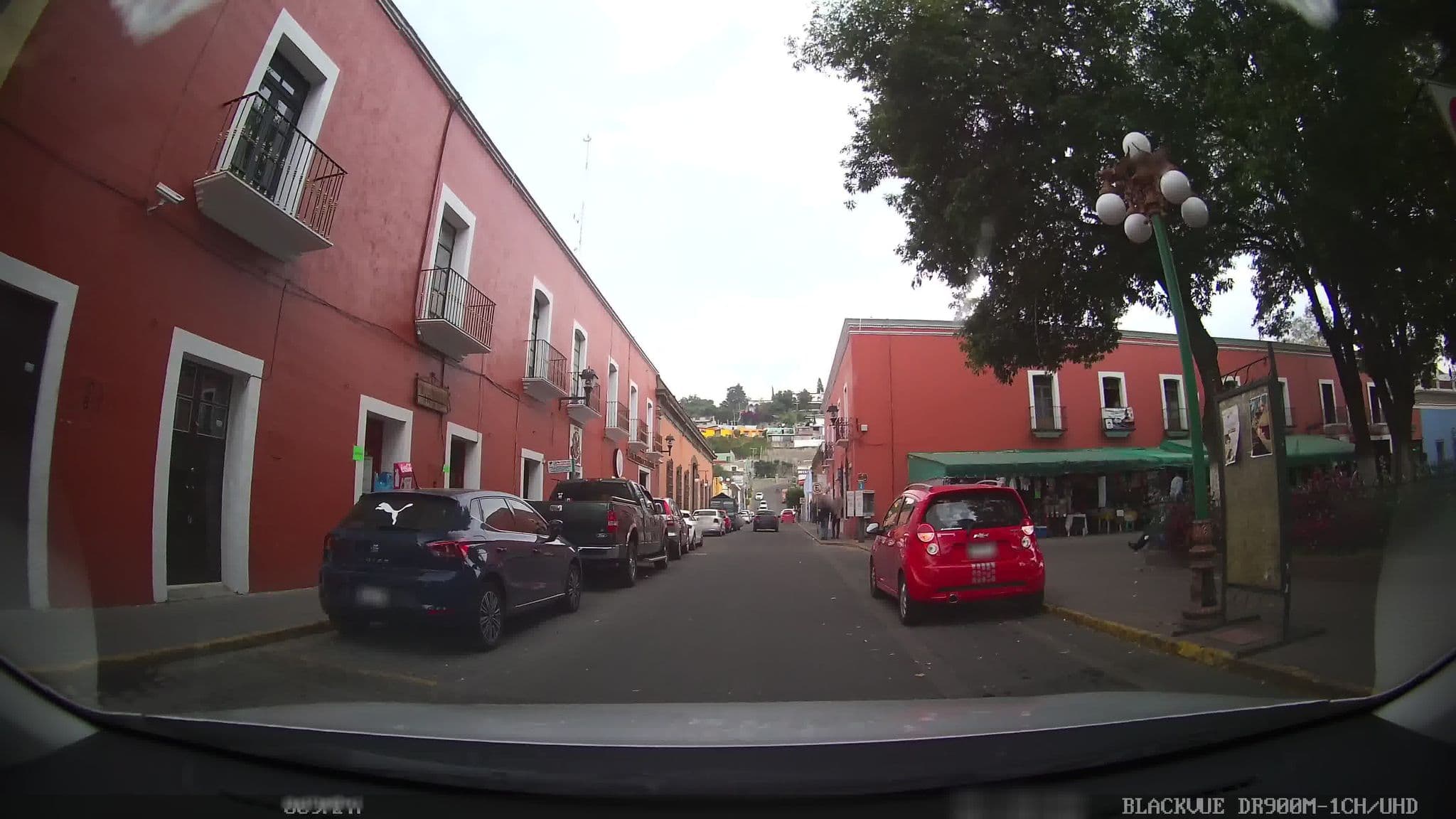 Street view near Hosteria De Xicotencatl, Tlaxcala — © kaart_2 (CC BY-SA · Mapillary)
