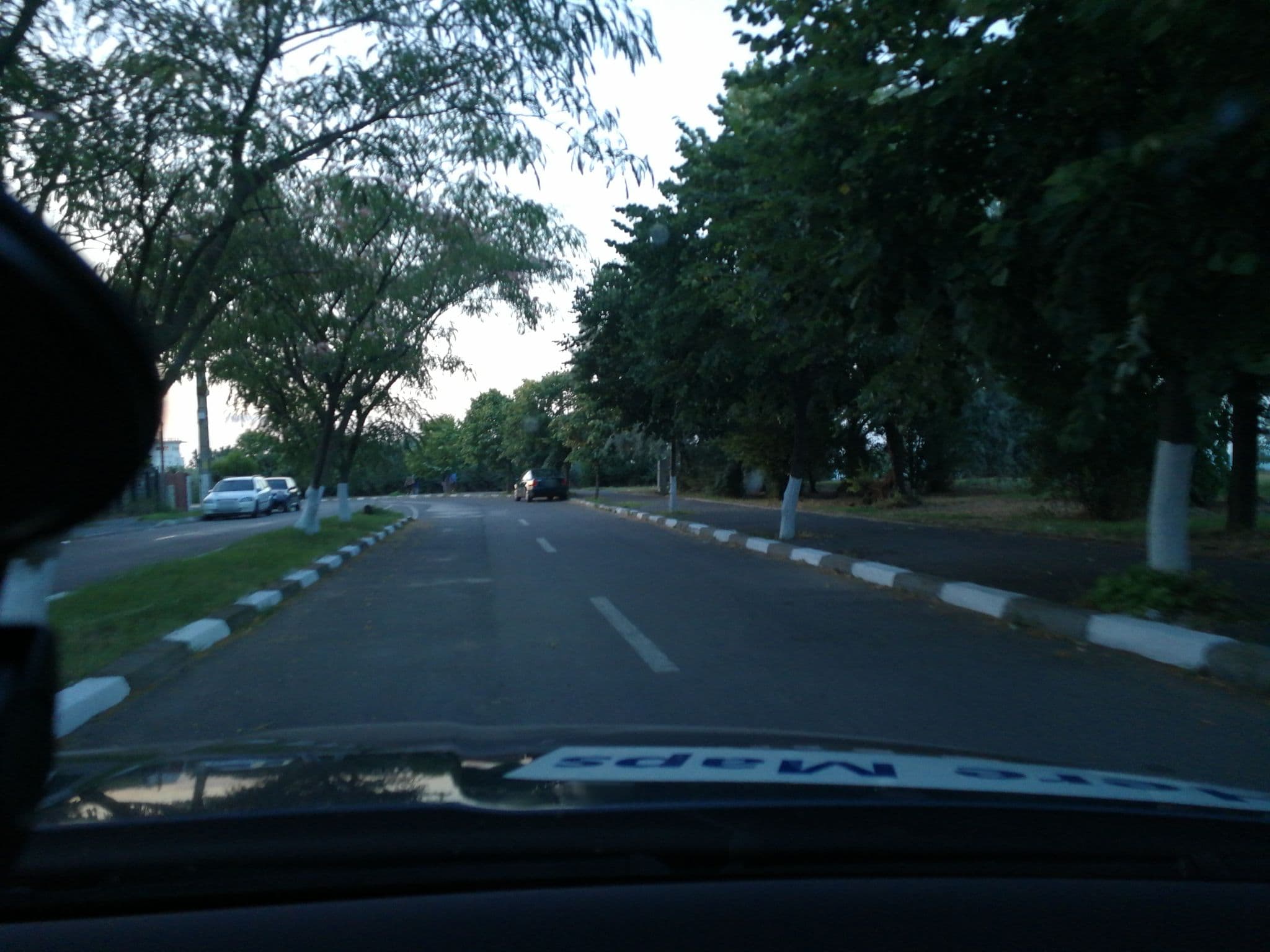 Street view near Hotel Carmen, Eforie Sud