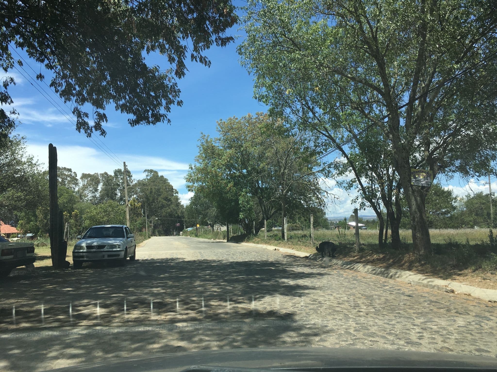Street view near El Kioskito Y Cabaña Charbel, San José Ocotillos — © nicovargas (CC BY-SA · Mapillary)