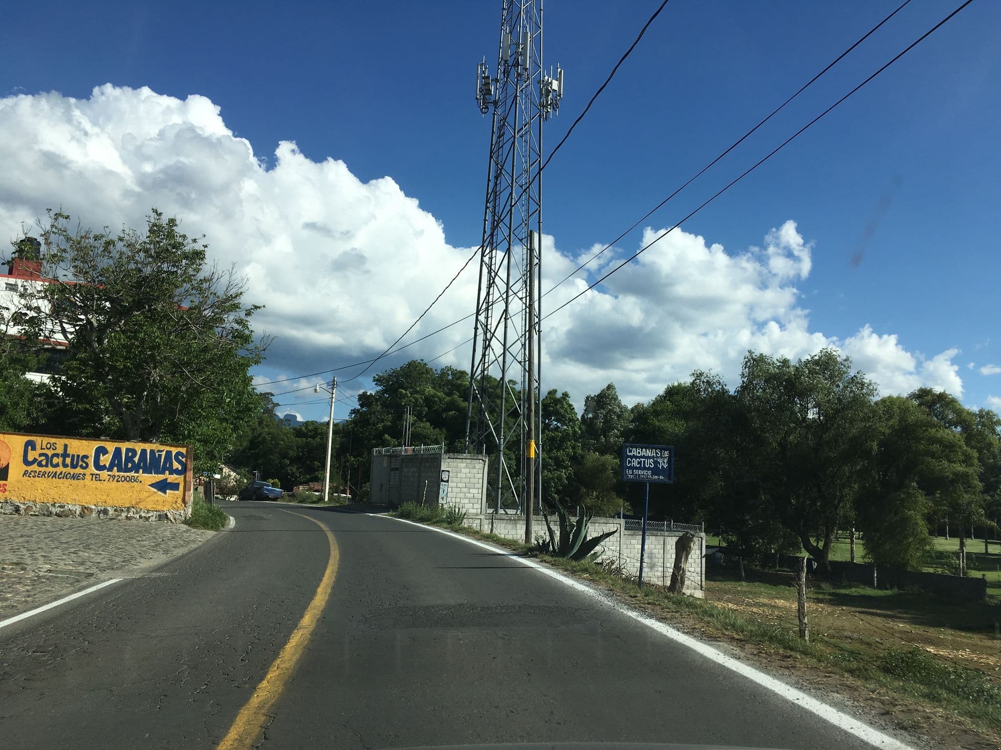 Street view near Cabañas Cactus, San José Ocotillos — © nicovargas (CC BY-SA · Mapillary)