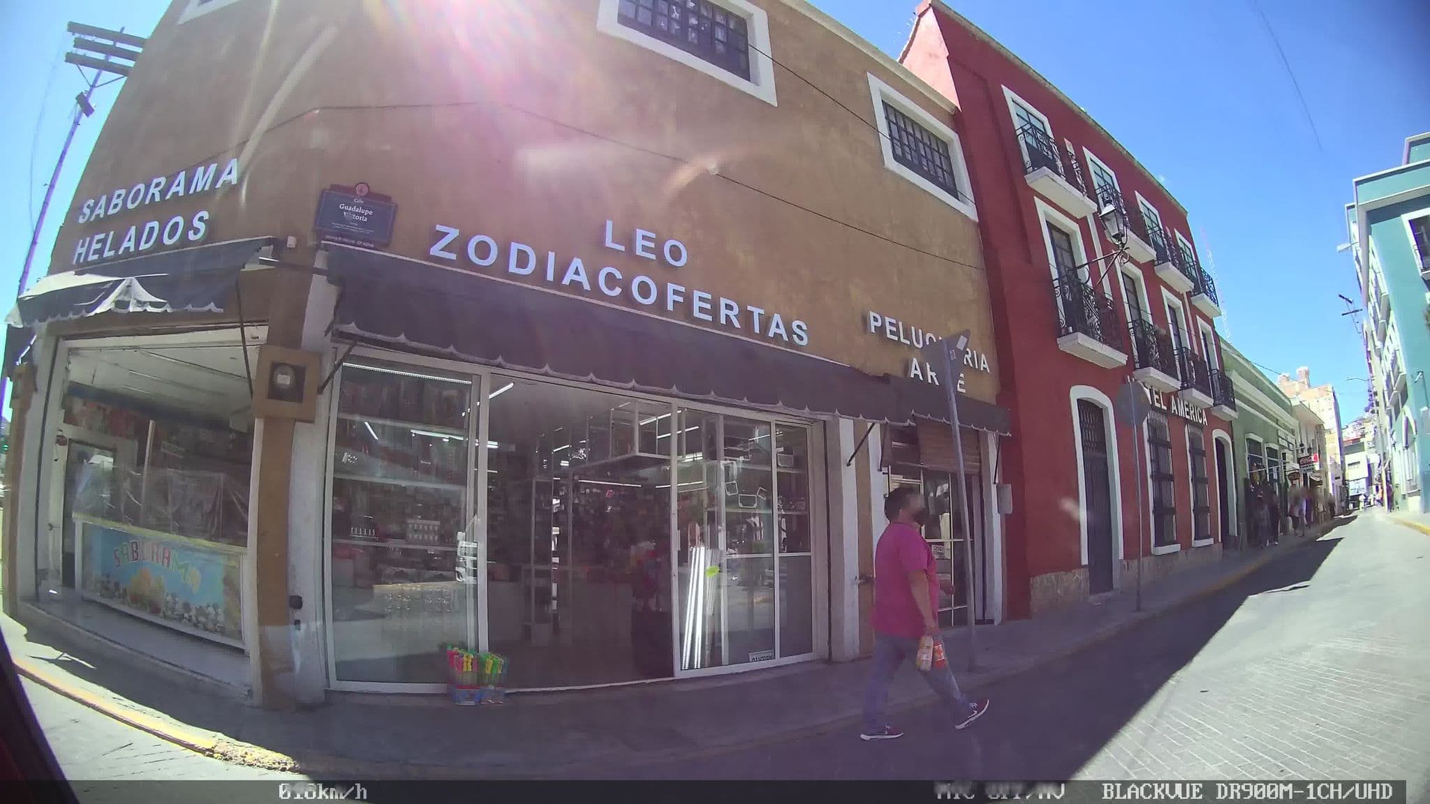 Street view near Hotel America, Pachuca de Soto — © kaart_1 (CC BY-SA · Mapillary)