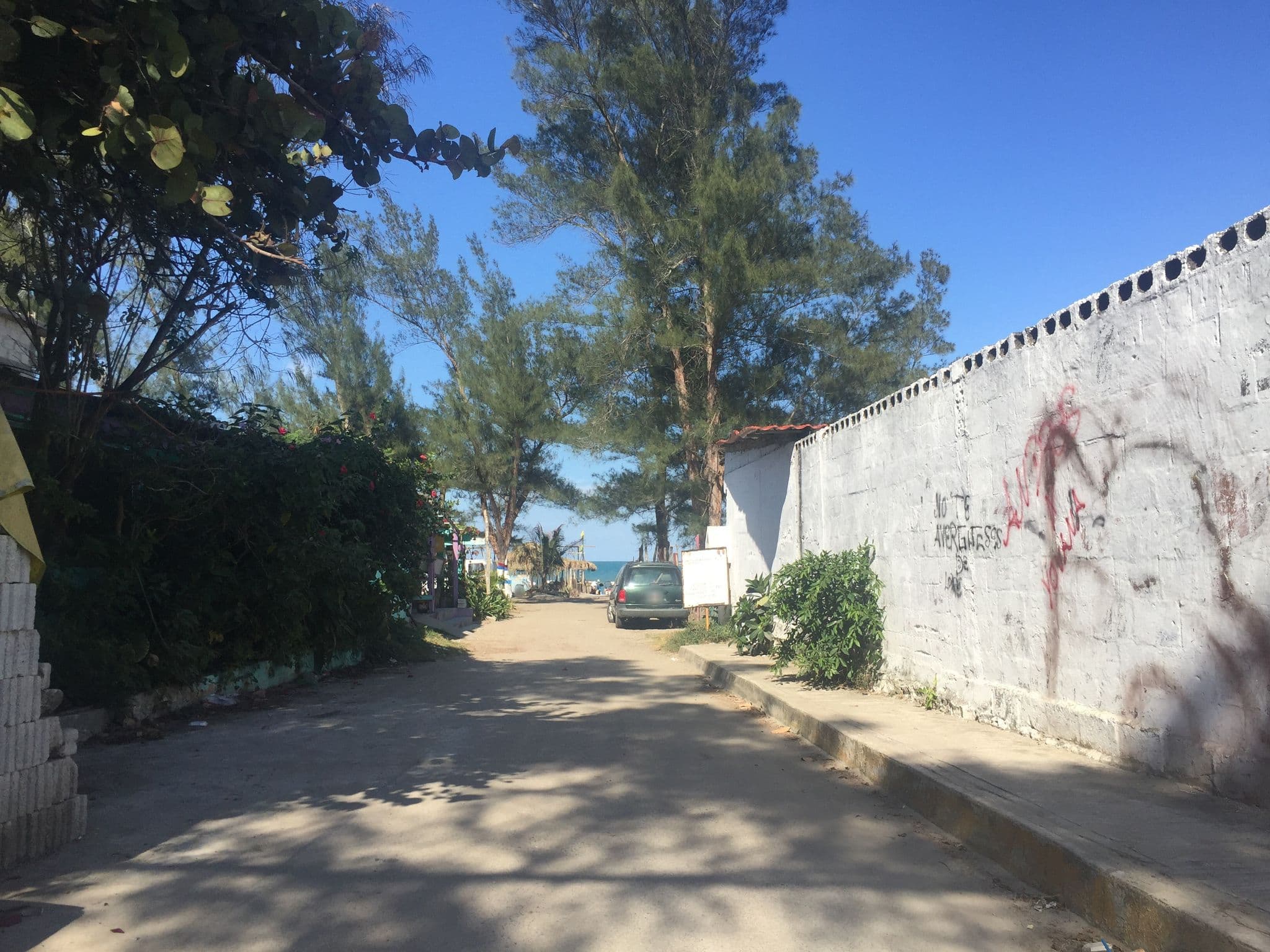 Street view near Hotel Los Arcos, Tecolutla — © mapeadora (CC BY-SA · Mapillary)
