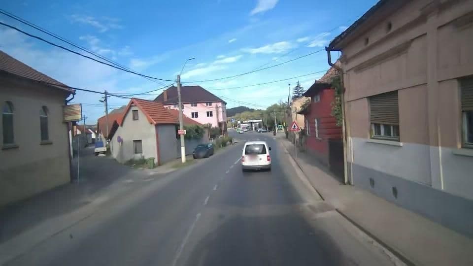 Street view near Pensiunea Silva, Şimleu Silvaniei — © adunonix (CC BY-SA · Mapillary)
