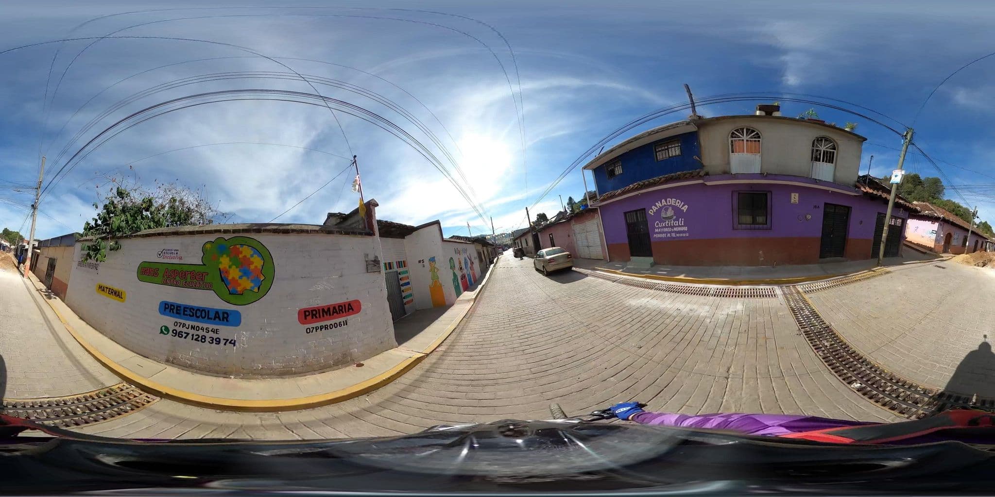 Street view near Adobe y Teja Hotel Boutique, San Cristóbal de las Casas — © nicovargas (CC BY-SA · Mapillary)