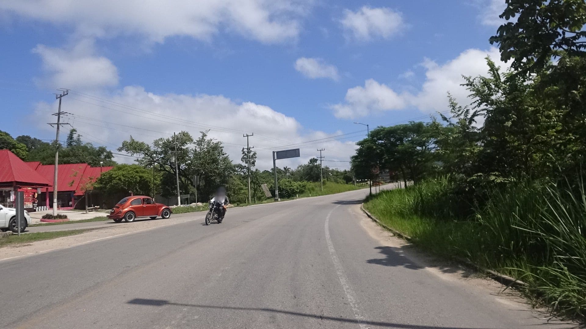 Street view near Hotel John David, Palenque — © z0rg (CC BY-SA · Mapillary)