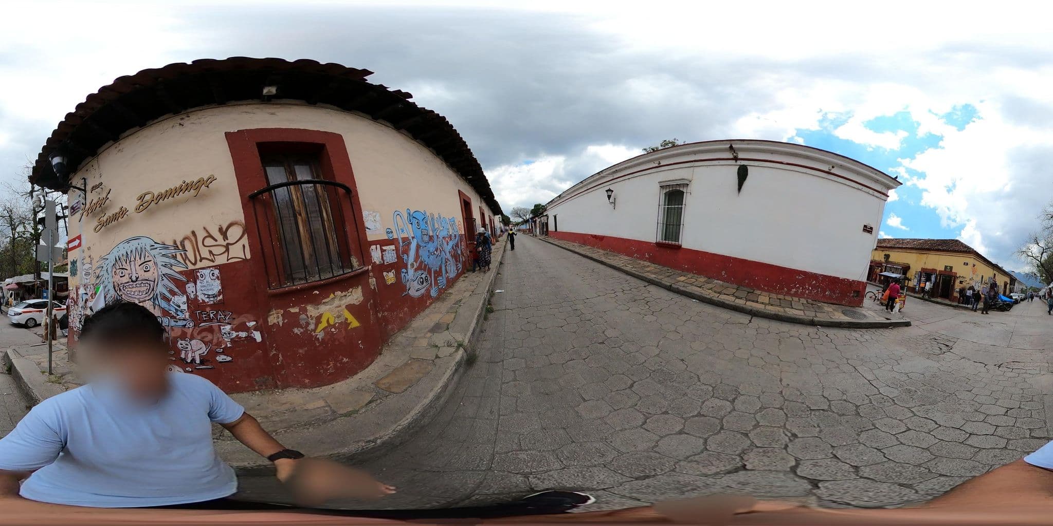 Street view near Hotel Plaza Santo Domingo, San Cristóbal de las Casas — © Angel25 (CC BY-SA · Mapillary)