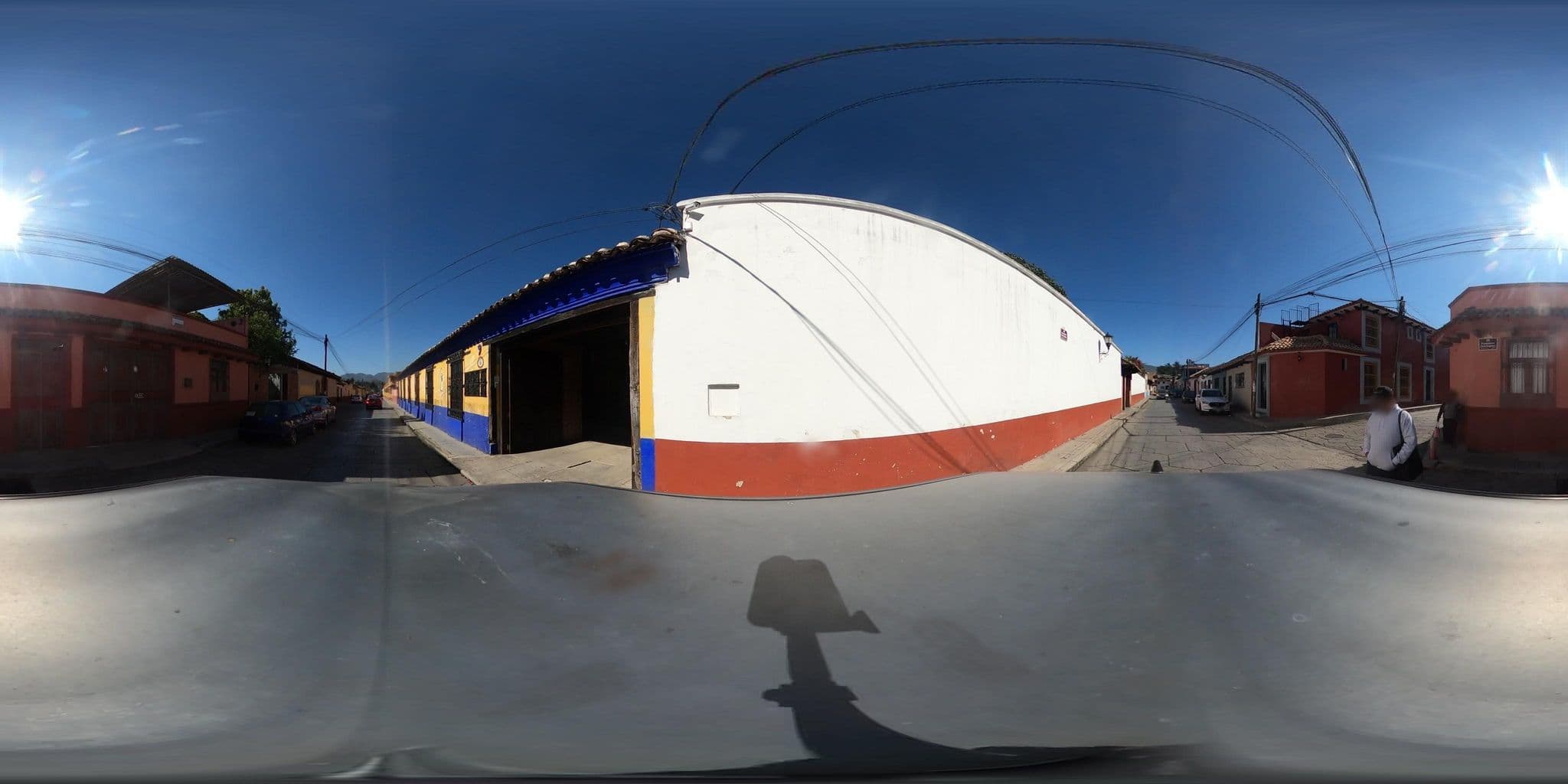 Street view near El Meson de la Cofradia, San Cristóbal de las Casas — © nicovargas (CC BY-SA · Mapillary)