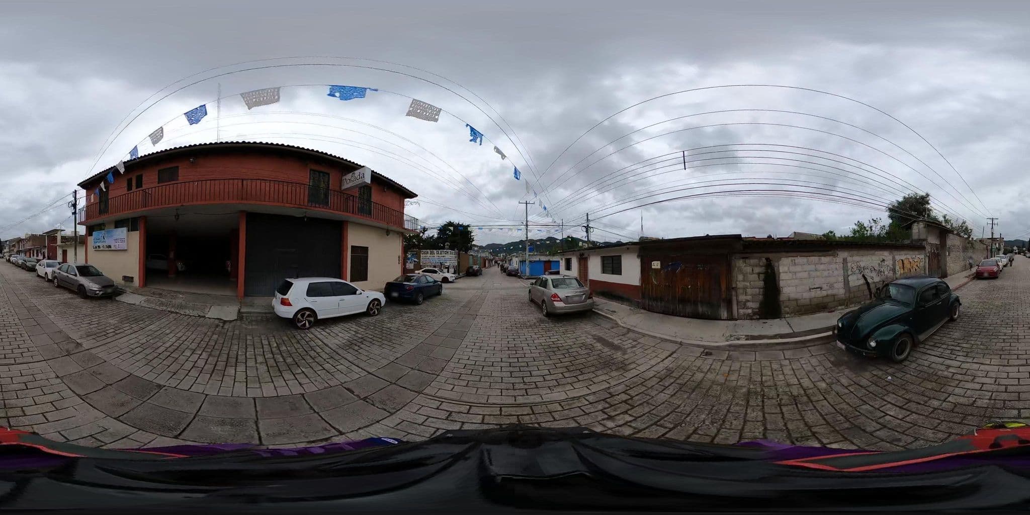 Street view near Posada San Francisco, San Cristóbal de las Casas — © nicovargas (CC BY-SA · Mapillary)
